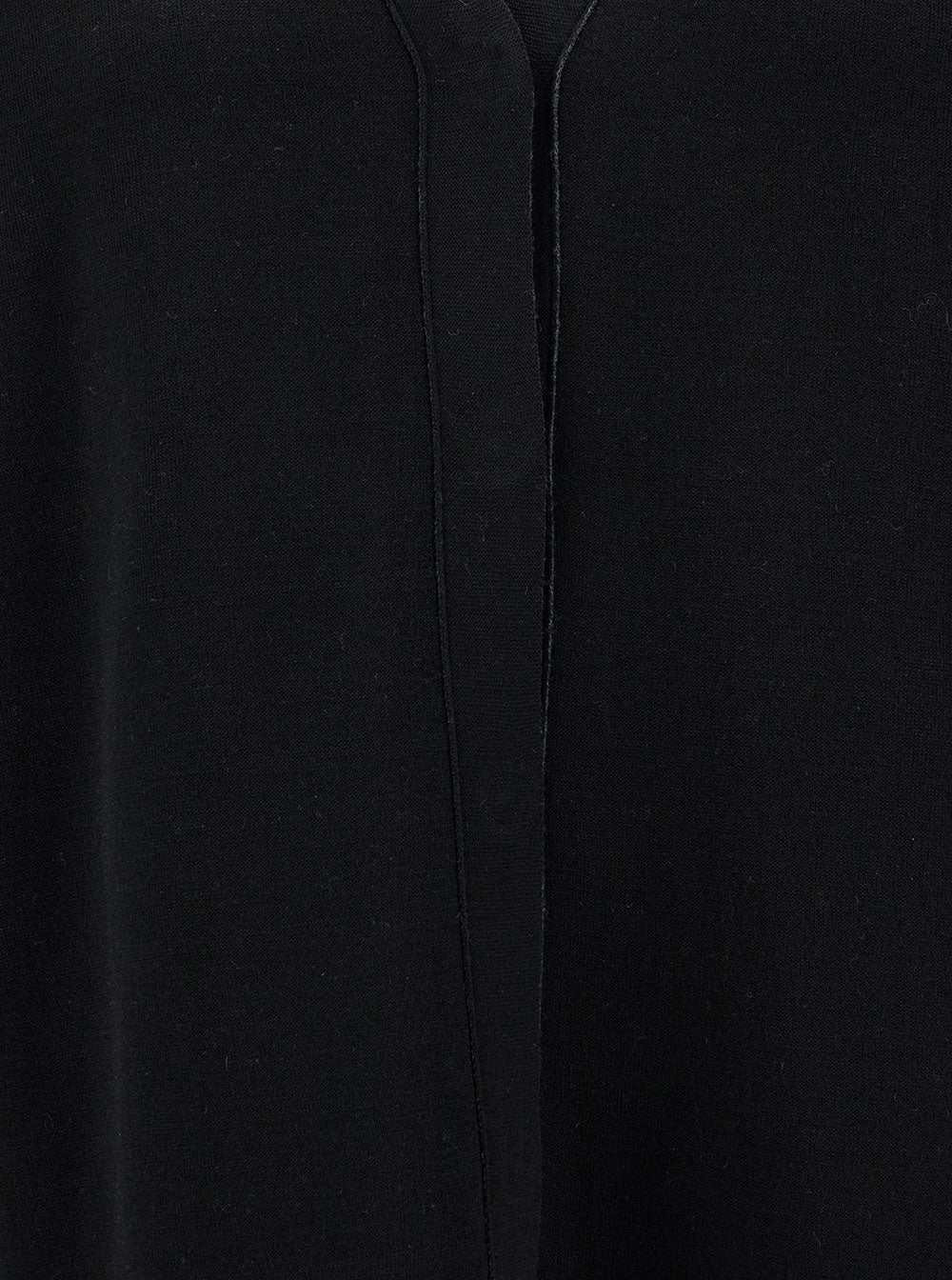 Fendi Women Black Reversible Cardigan With Jacquard Ff Motif In Knit Woman FENDI