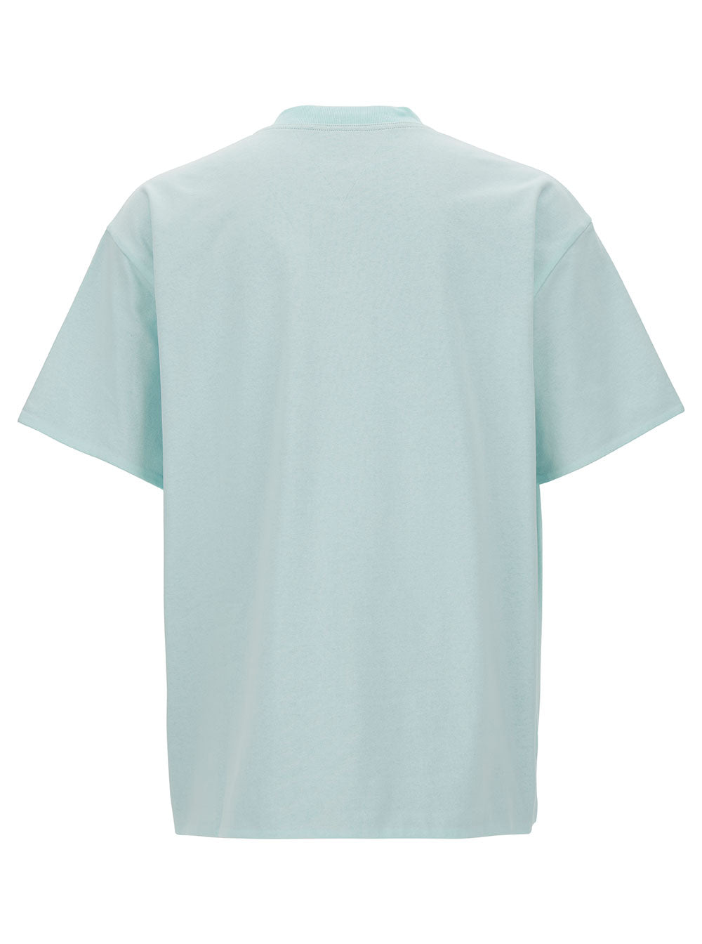 Bottega Veneta Men Light Blue Double Layer T-Shirt In Cotton Man BOTTEGA VENETA