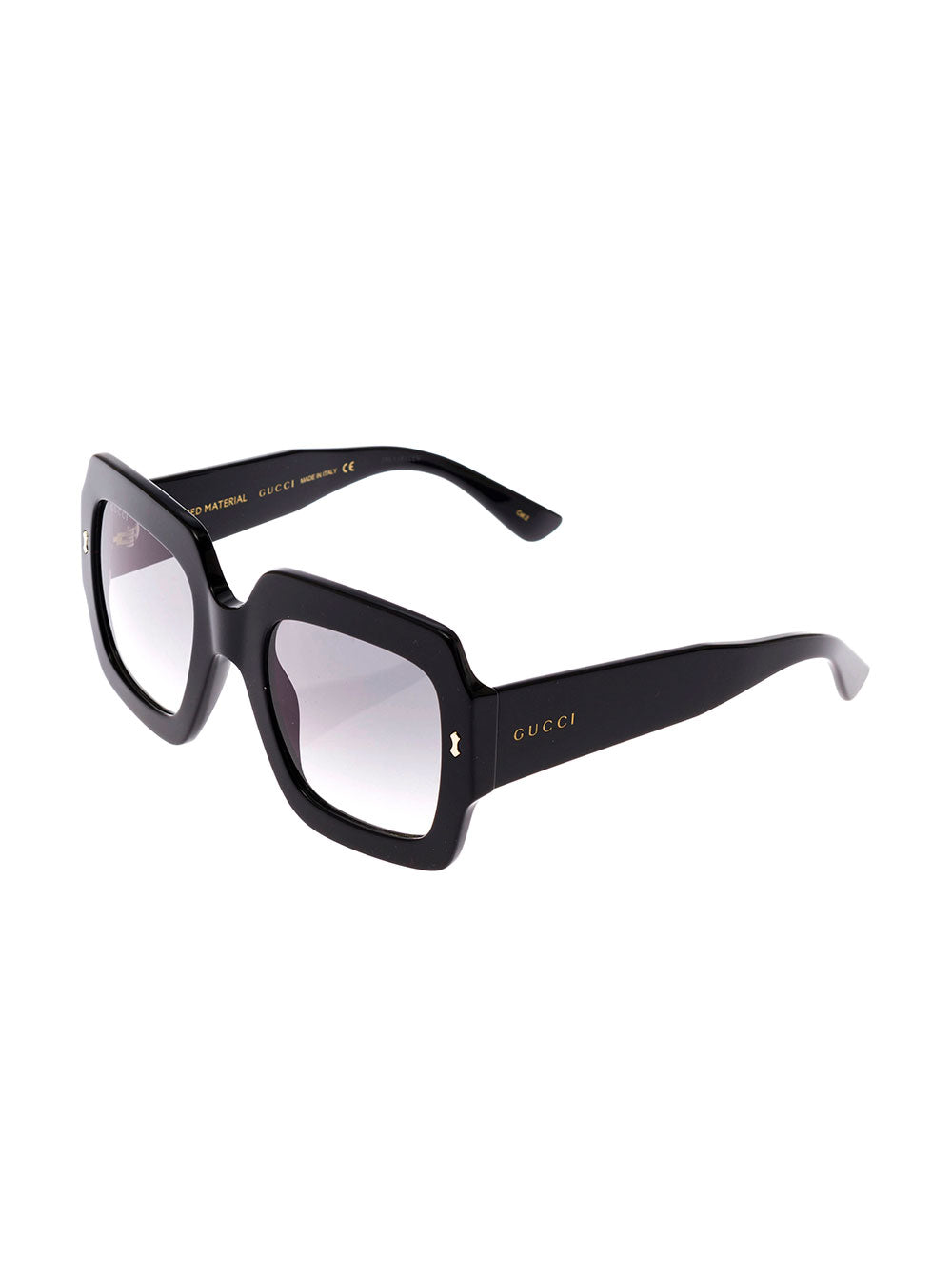 Gucci Women Gucci Woman's Black Acetate  Sunglasses GUCCI