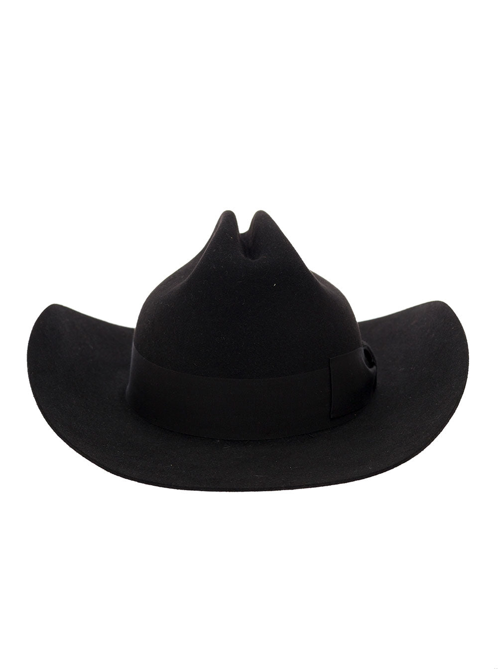 Gucci Women Gucci Woman's Black Felt Large Brim Hat GUCCI