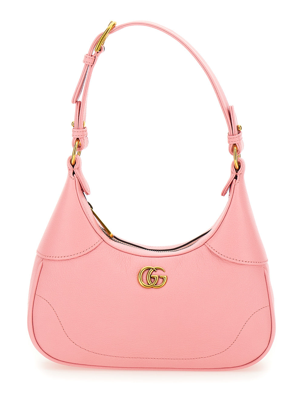 Gucci Women 'Aphrodite Small' Pink Shoulder Bag In Leather Woman GUCCI