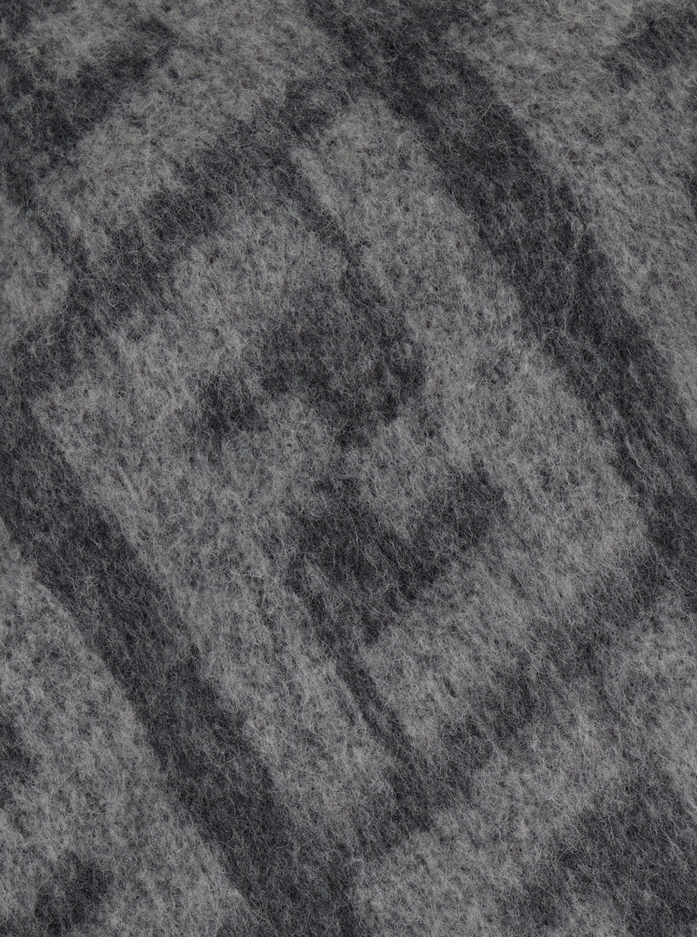 Fendi Men Grey Sweater With Jacquard Ff Motif In Wool Man FENDI