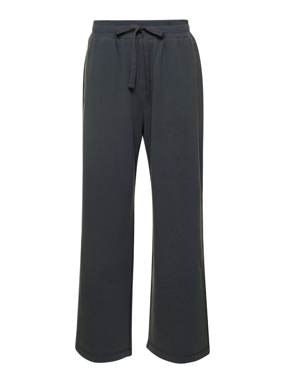 Dolce & Gabbana Men Grey Joggers In Cotton Man