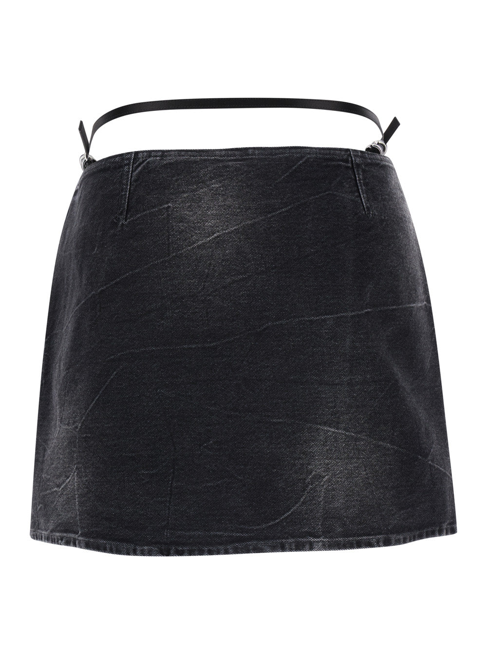 Givenchy Women Voyou Denim Skirt GIVENCHY