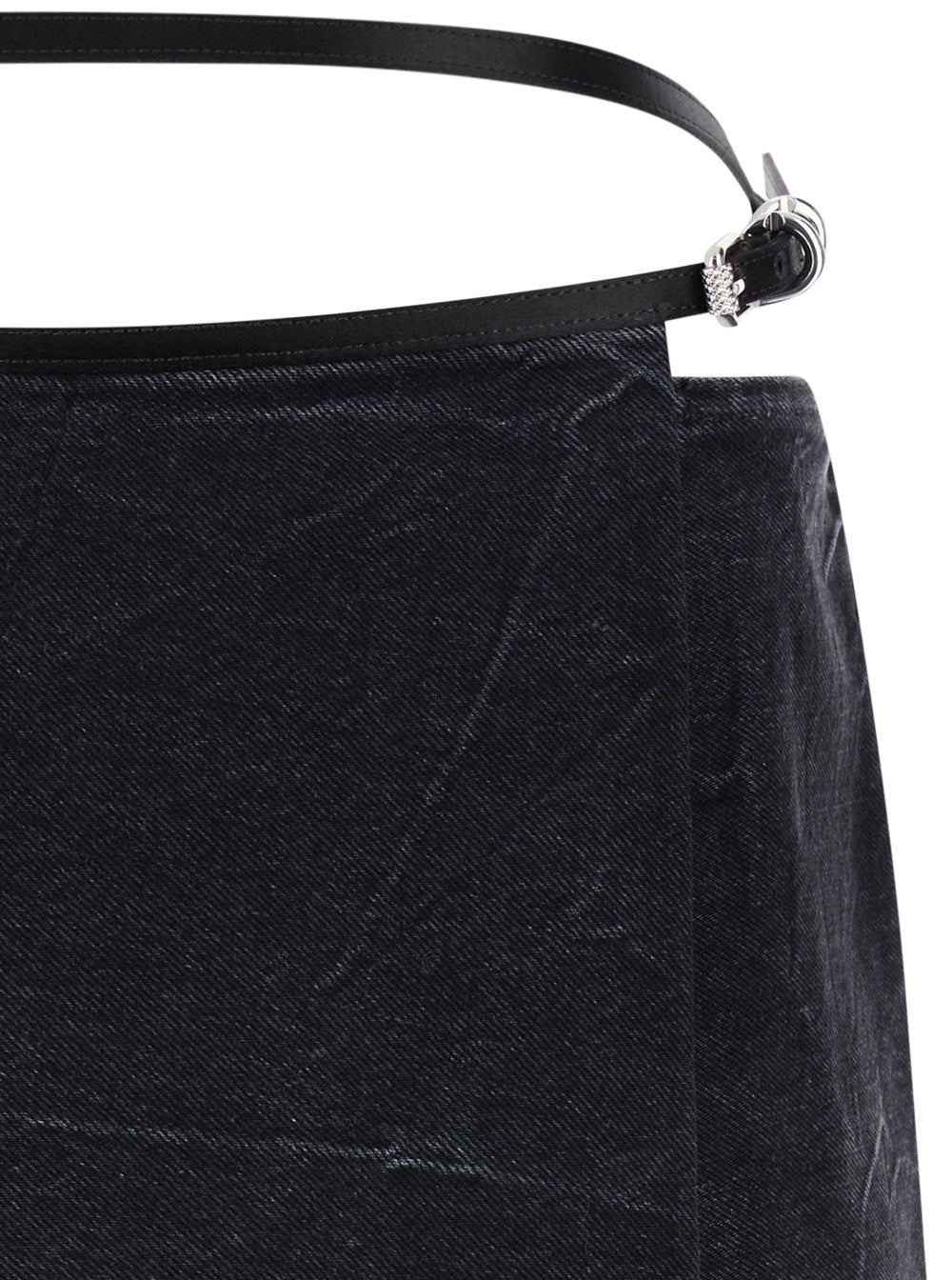 Givenchy Women Voyou Denim Skirt GIVENCHY