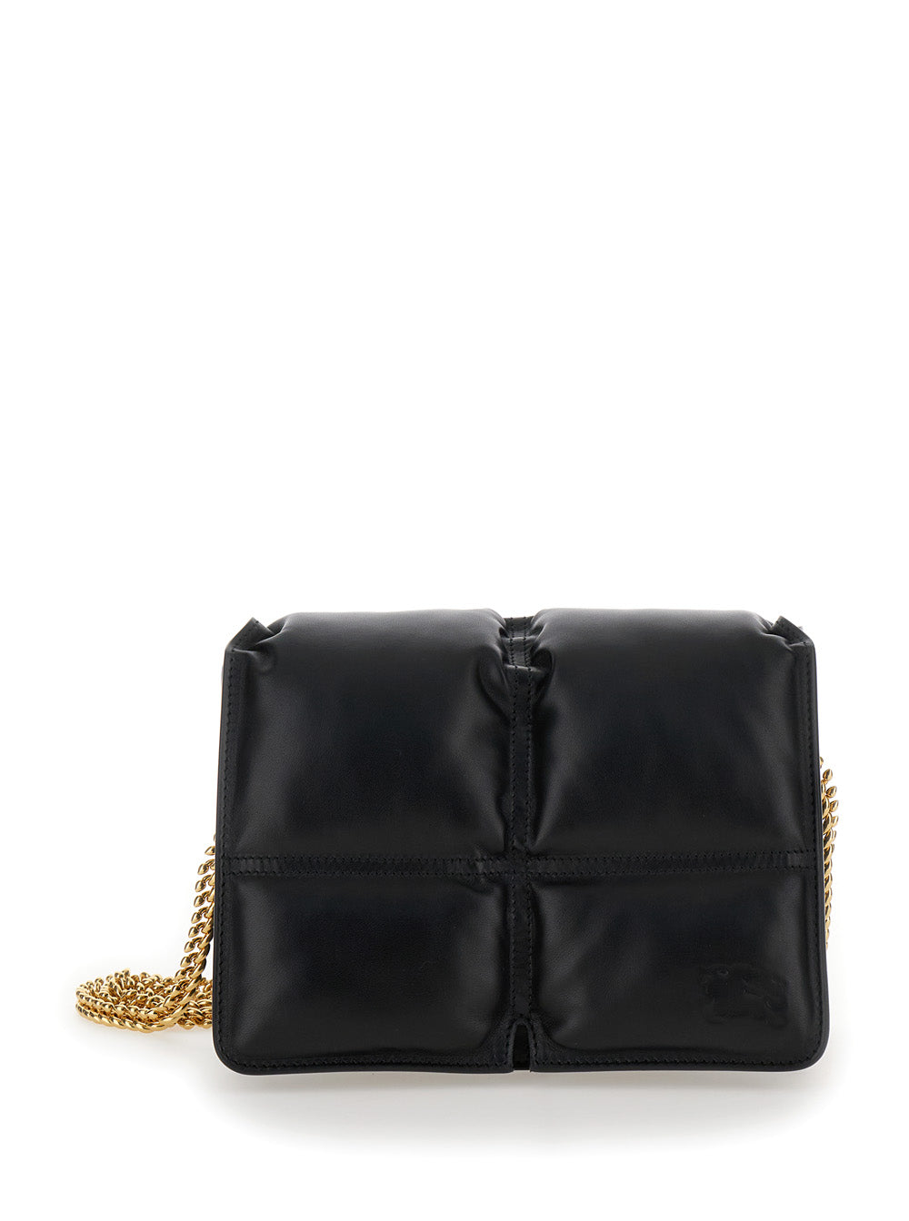 Burberry Women 'Snip' Black Shoulder Bag In Quilted Leather Woman BURBERRY