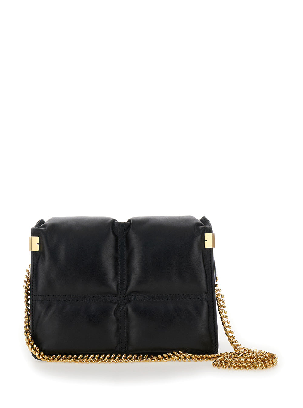 Burberry Women 'Snip' Black Shoulder Bag In Quilted Leather Woman BURBERRY