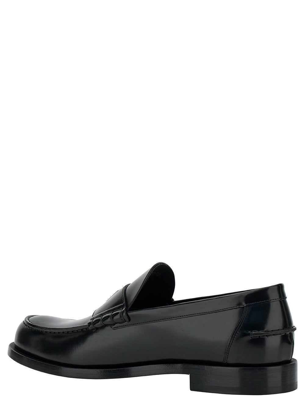 Givenchy Men Black Loafers With 4G Detail In Leather Man GIVENCHY