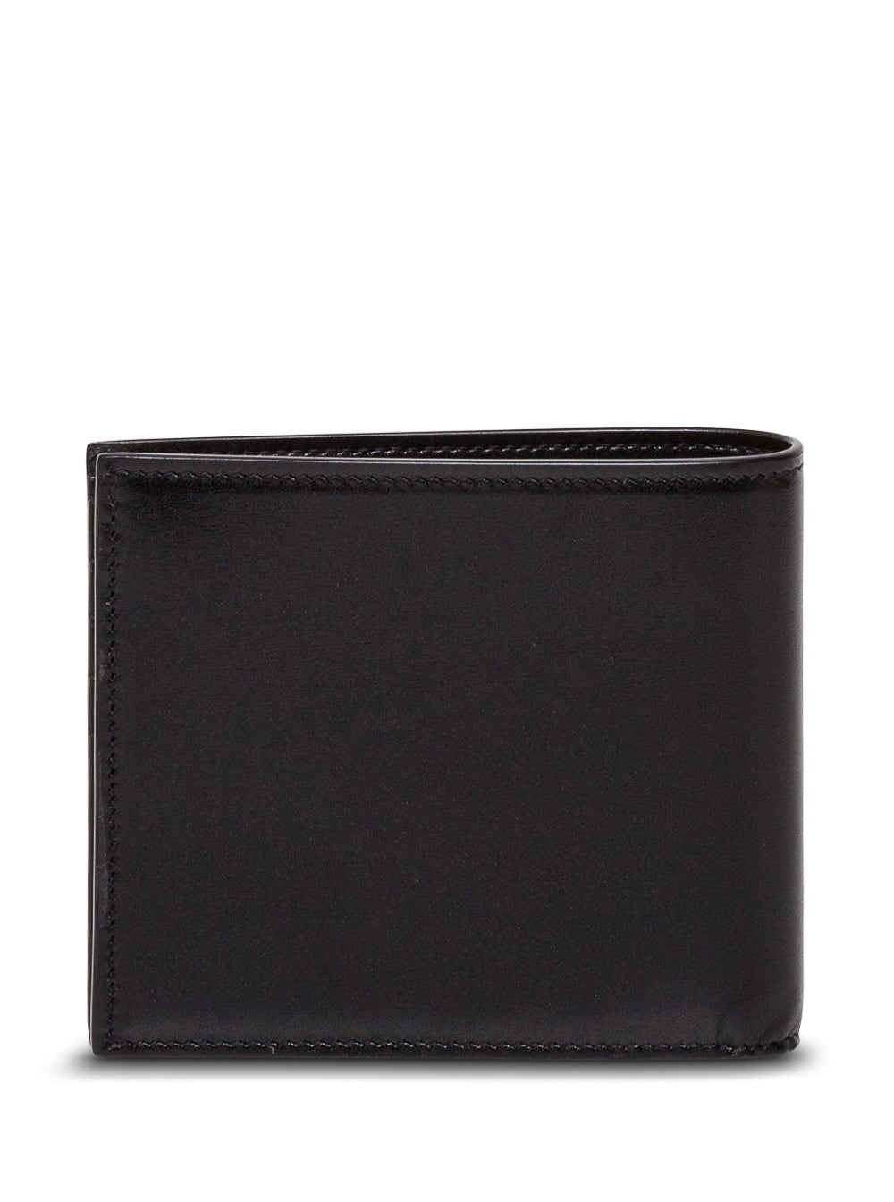Saint Laurent Men Black Leather Wallet With Logo SAINT LAURENT