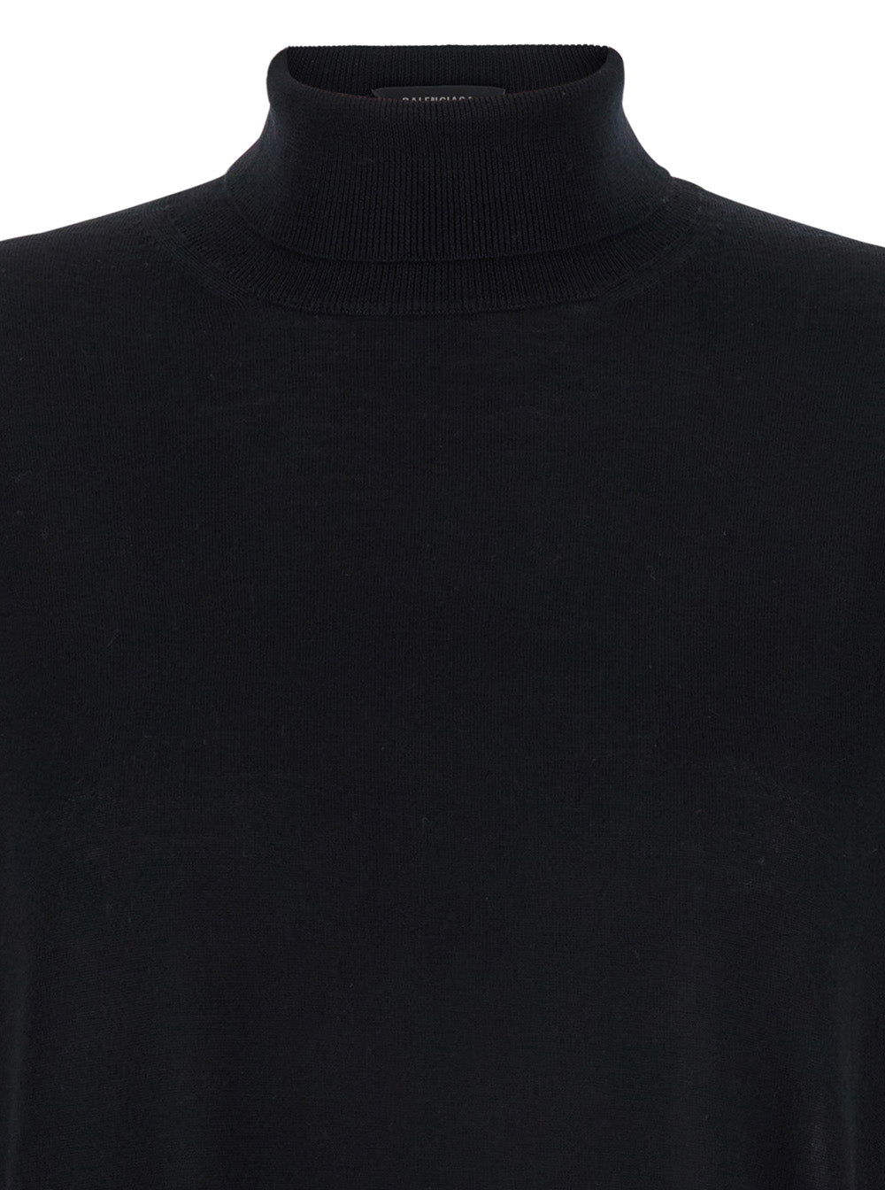'S Maxmara Women 'Livia' Black Sweater With High Neck In Wool Woman S MAX MARA