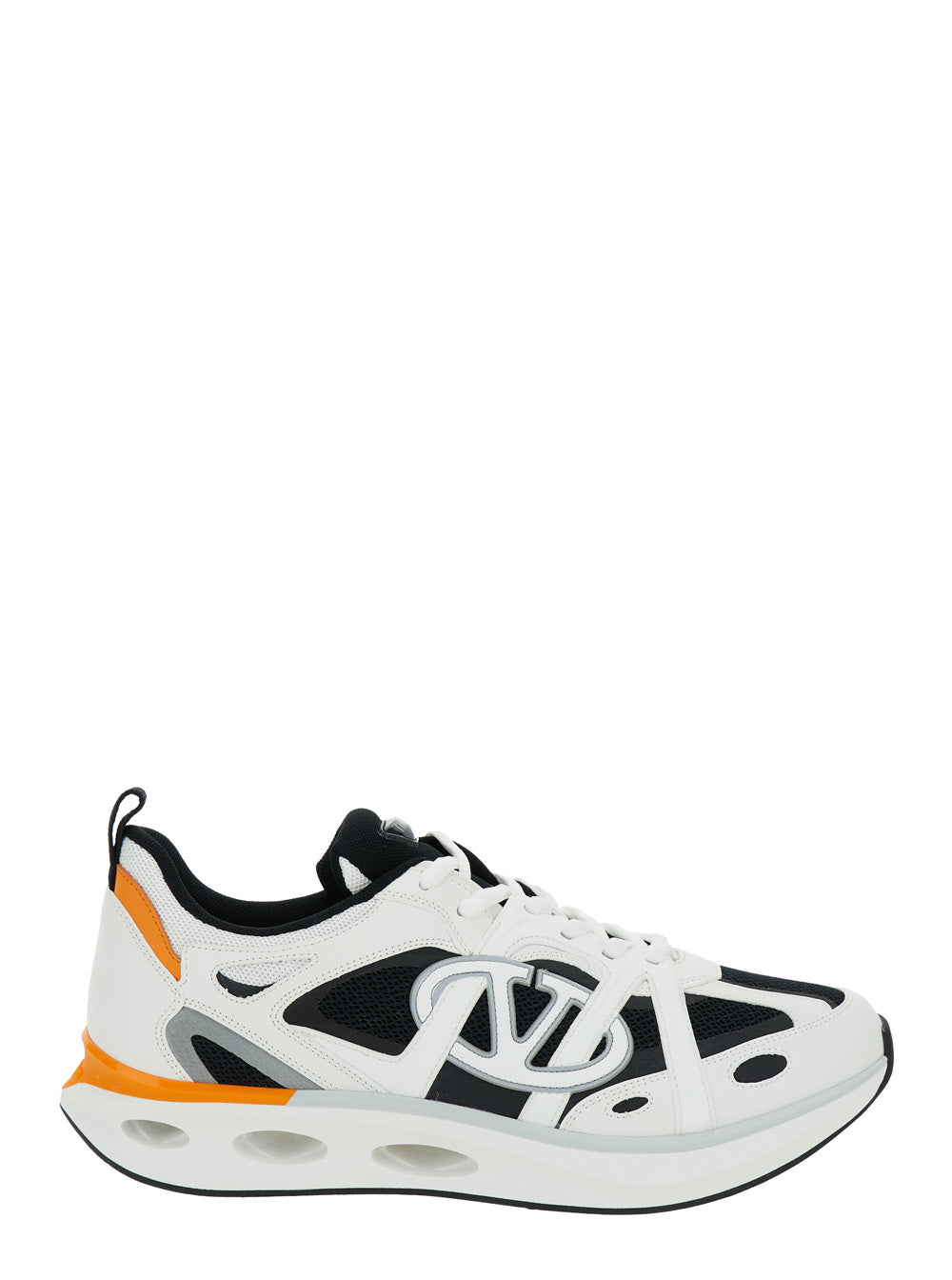Valentino Garavani Men 'Easyjog' Multicolor Low Top Sneakers With Vlogo Detail In Tech Fabrics Man VALENTINO GARAVANI