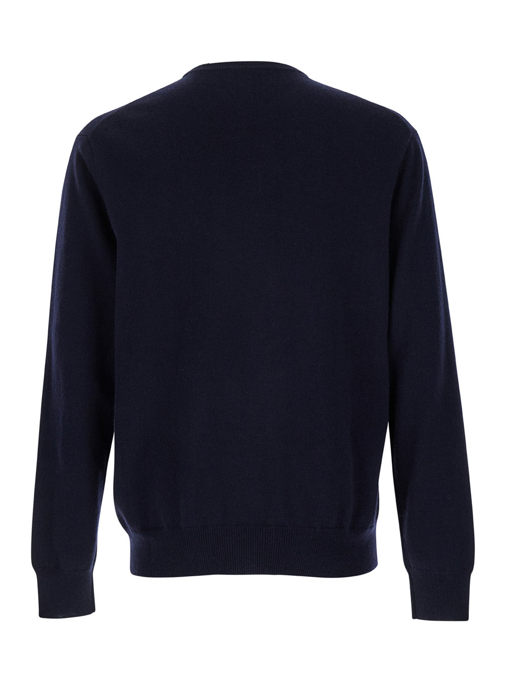 Leplain Men Blue Crewneck Long Sleeve Sweater In Cashmere Man LEPLAIN