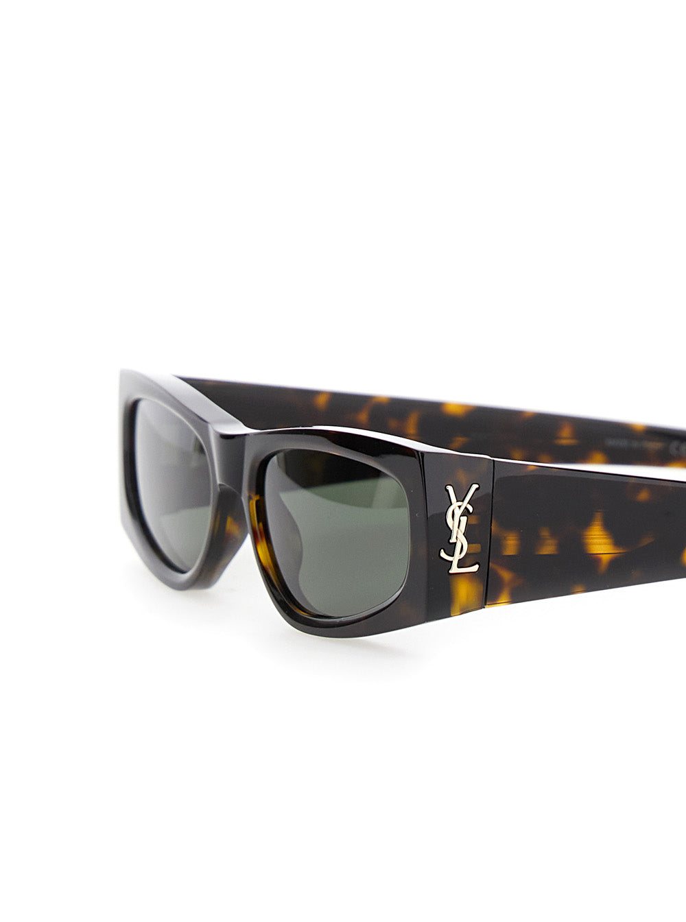 Saint Laurent Women 'Ysl Sl M140' Brown Sunglasses With Cassandre In Tortoiseshell Acetate Woman SAINT LAURENT