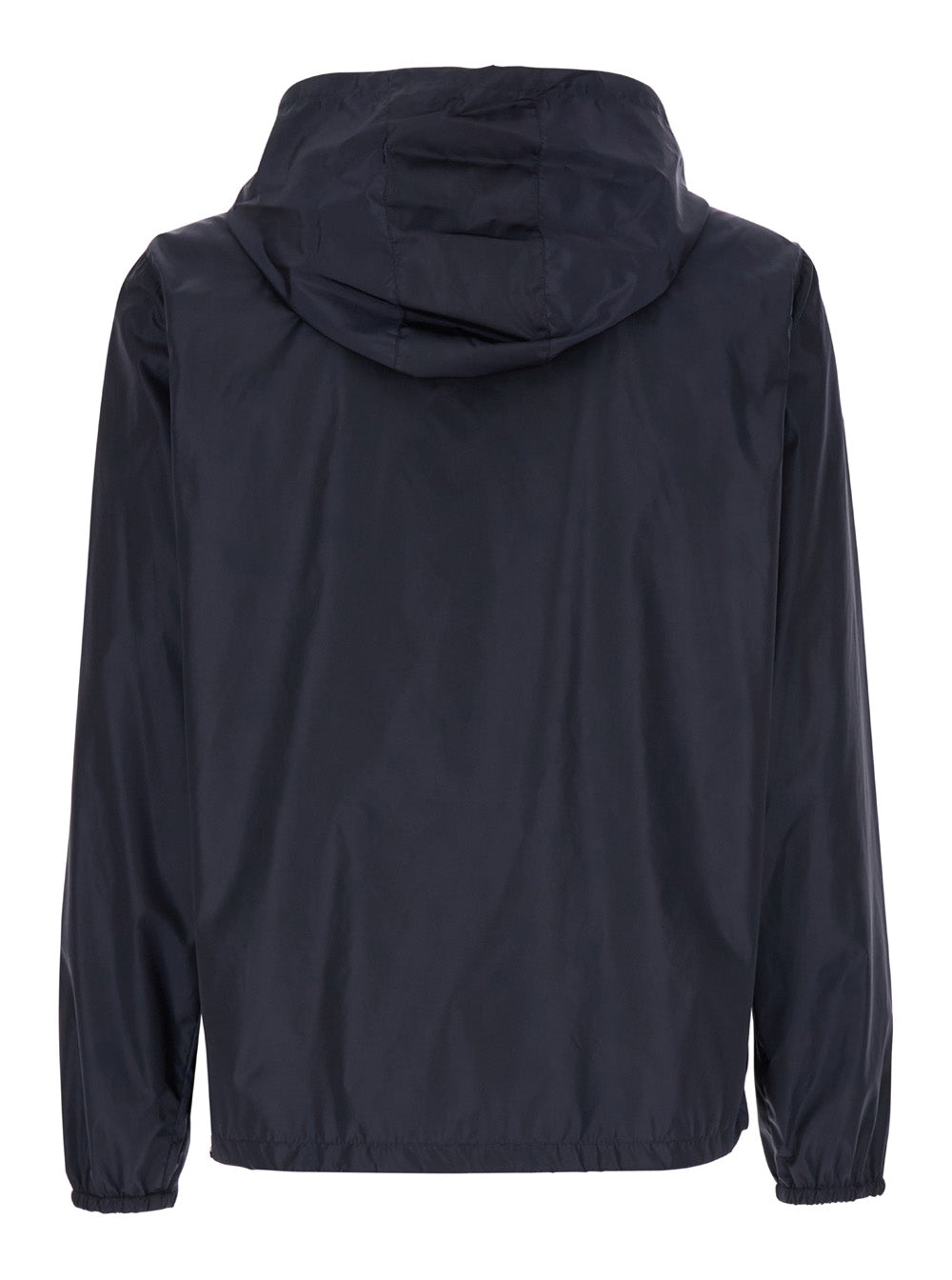 Valentino Men Blue Jacket With Vlogo Detail In Nylon Man VALENTINO