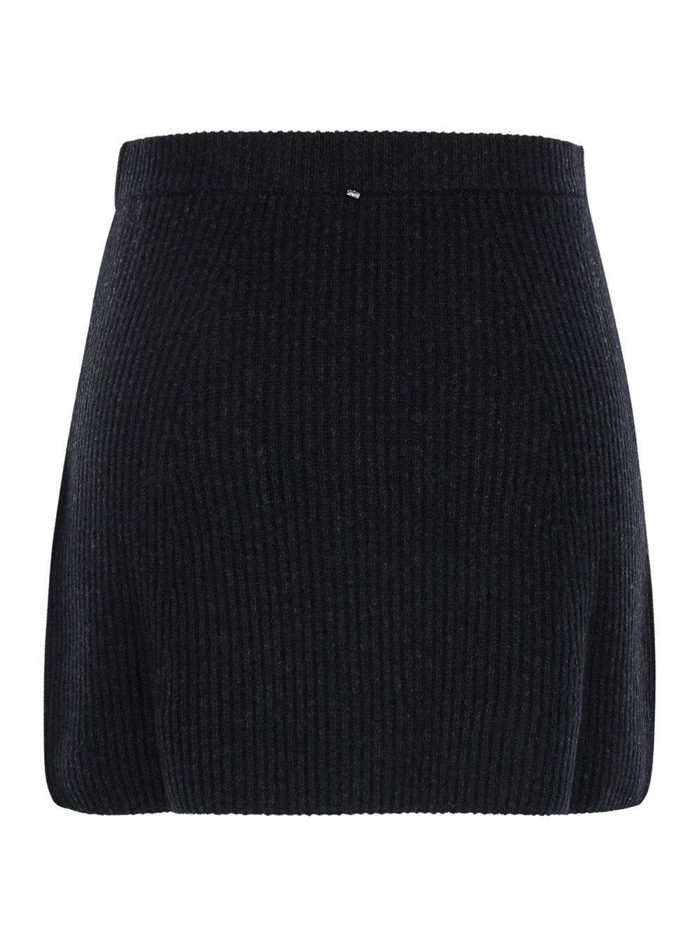 Sportmax Women 'Teiera' Black Mini Skirt In Wool Woman SPORTMAX