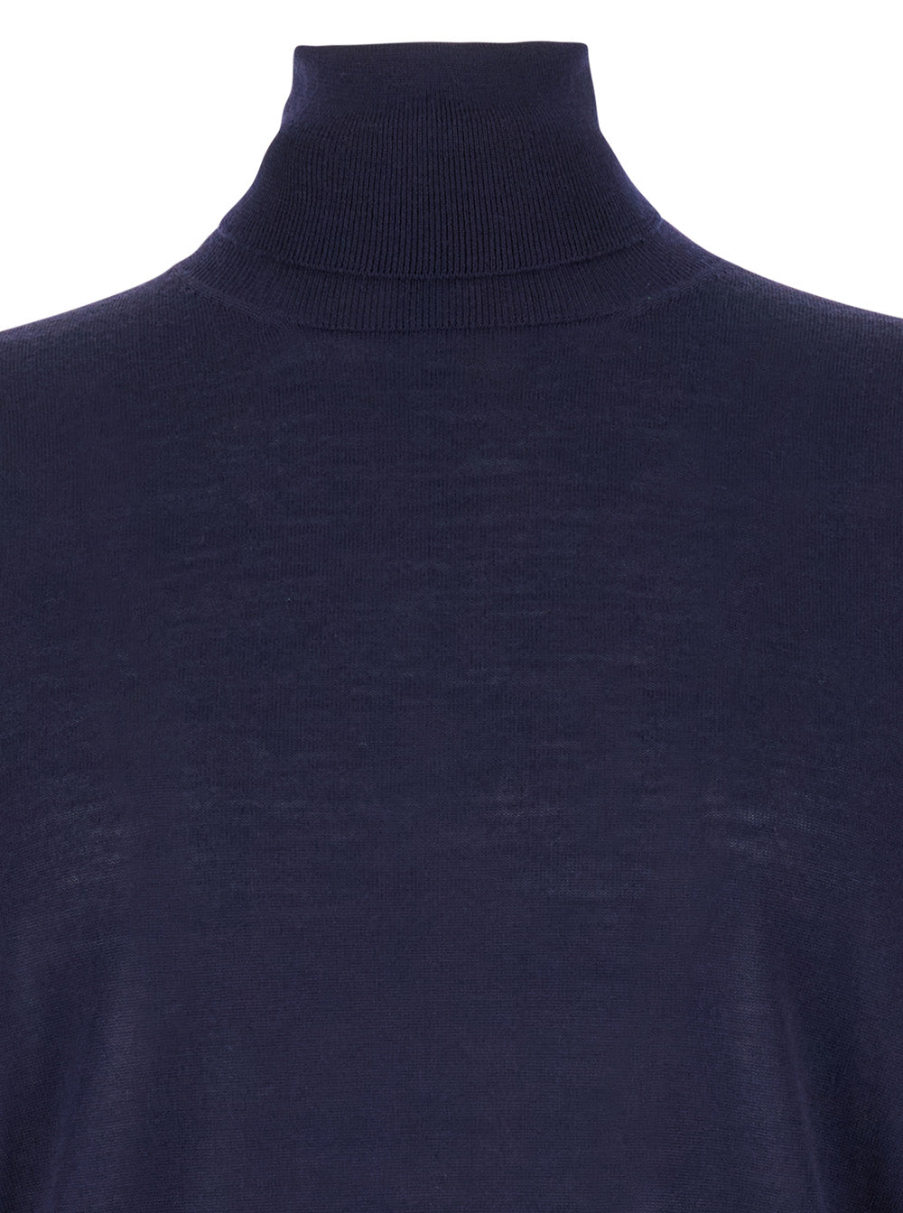 Leplain Men Crew Neck In 100% Merino With Crew Neck, Blue, Unisex LEPLAIN