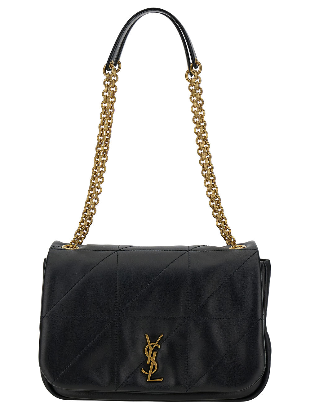 Saint Laurent Women 'Small Jamie 4.3' Black Crossbody Bag With Cassandre Detail In Quilted Leather Woman SAINT LAURENT