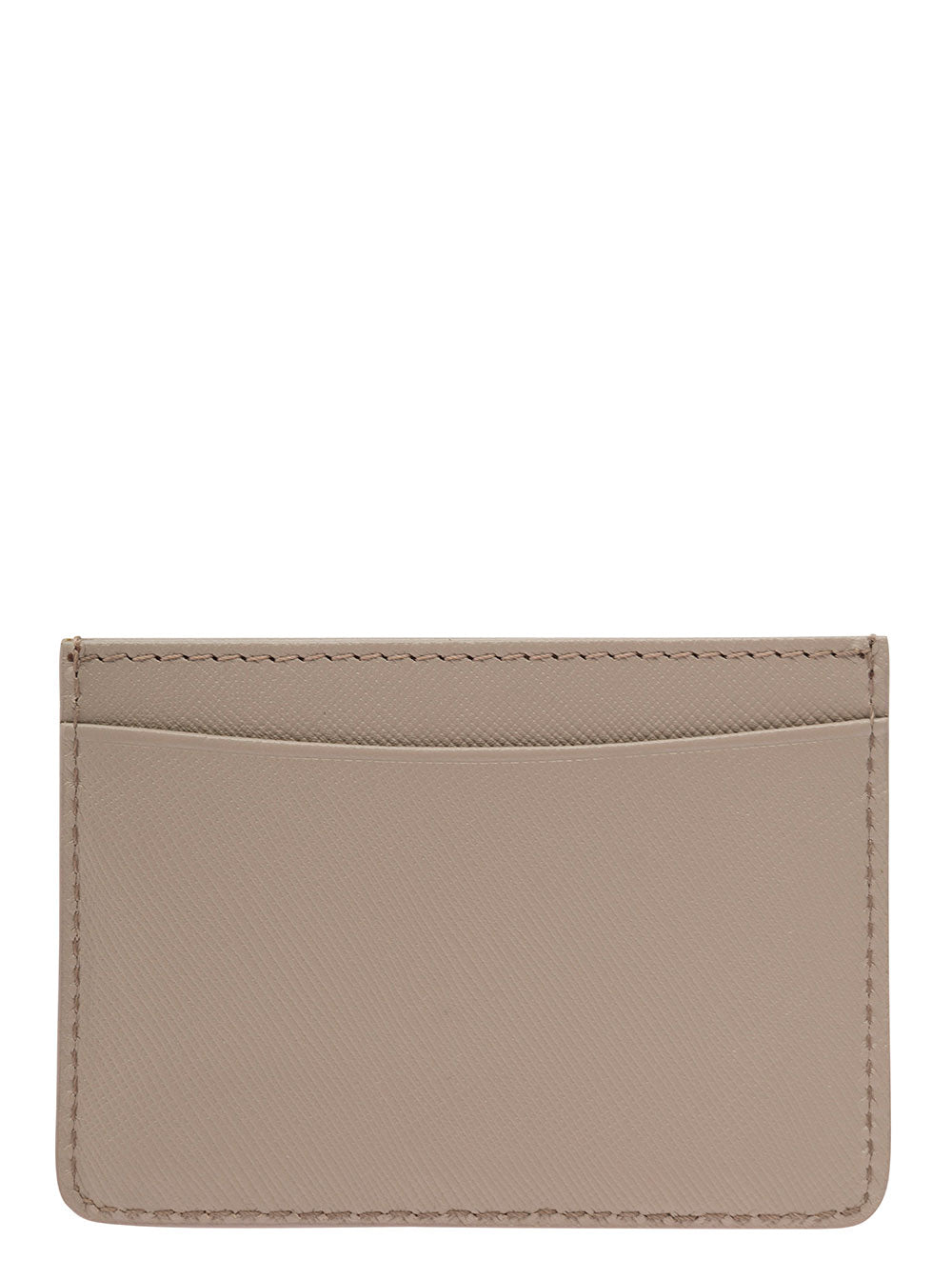 A.P.C. Men Grey Card Holder With Logo In Hammered Leather Woman A.P.C.