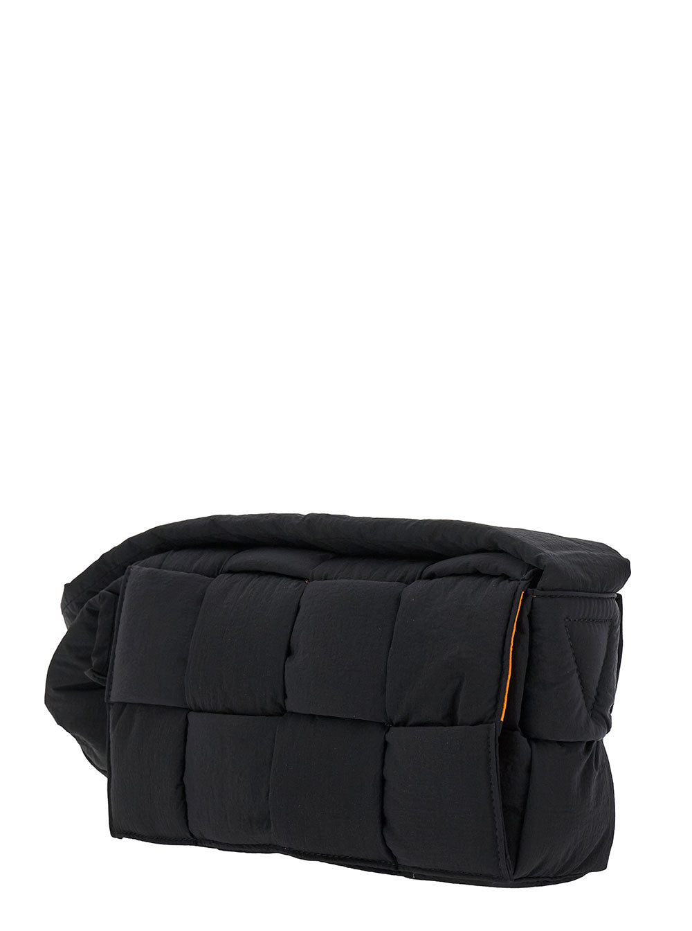 Bottega Veneta Men 'Padded Tech Cassette' Black Cross Body Bag In Techno Fabric Man BOTTEGA VENETA