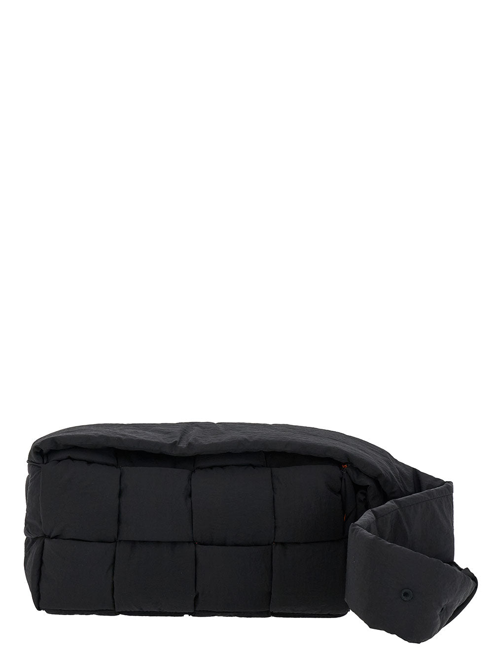 Bottega Veneta Men 'Padded Tech Cassette' Black Cross Body Bag In Techno Fabric Man BOTTEGA VENETA
