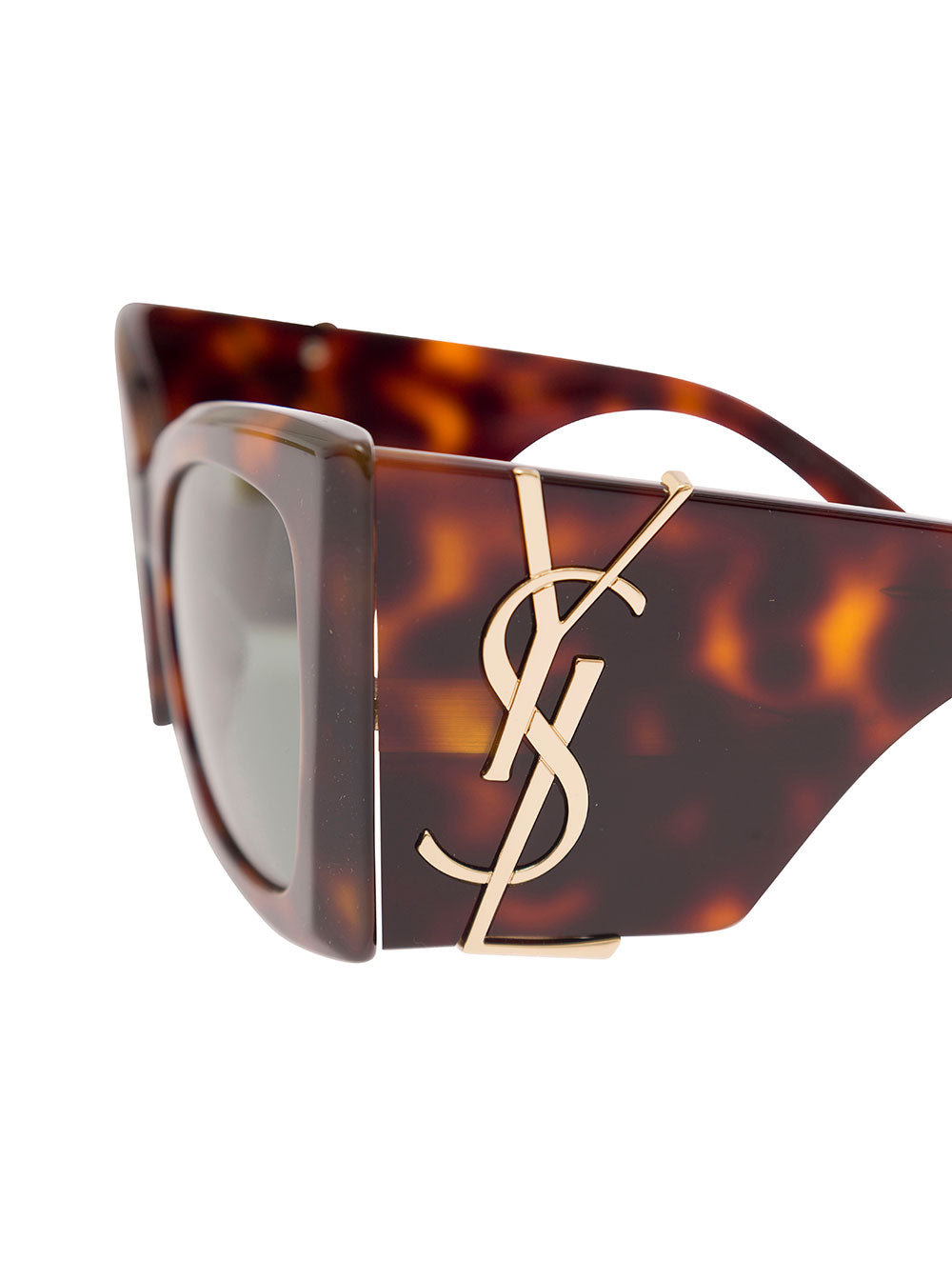Saint Laurent Women Sl M119 Blaze Sunglasses In Brown Acetate Woman SAINT LAURENT