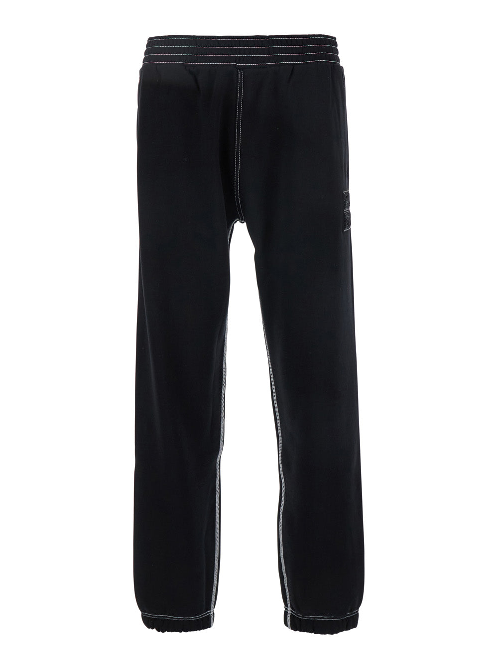 Givenchy Men Black Jogger Pants With 4G Embroidery In Cotton Man GIVENCHY