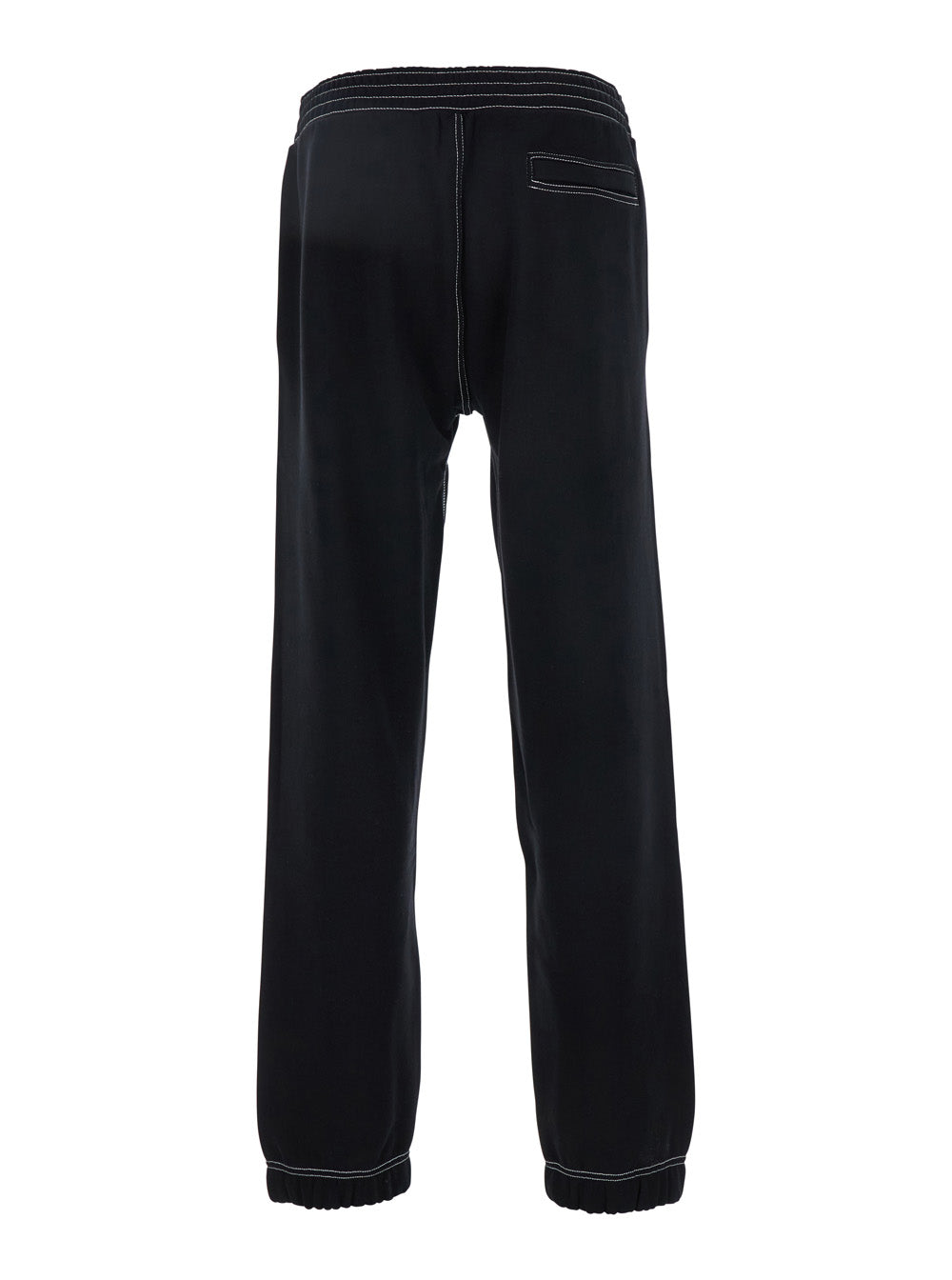 Givenchy Men Black Jogger Pants With 4G Embroidery In Cotton Man GIVENCHY