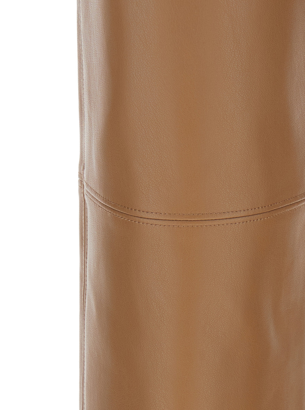 'S Maxmara Women 'Sublime' Brown Flared Pants In Ecoleather Woman S MAX MARA