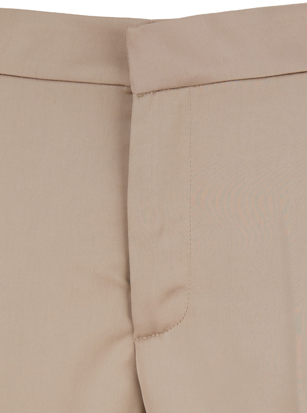 The Andamane Women Beige Pants With Pences On The Front In Tech Fabric Woman THE ANDAMANE
