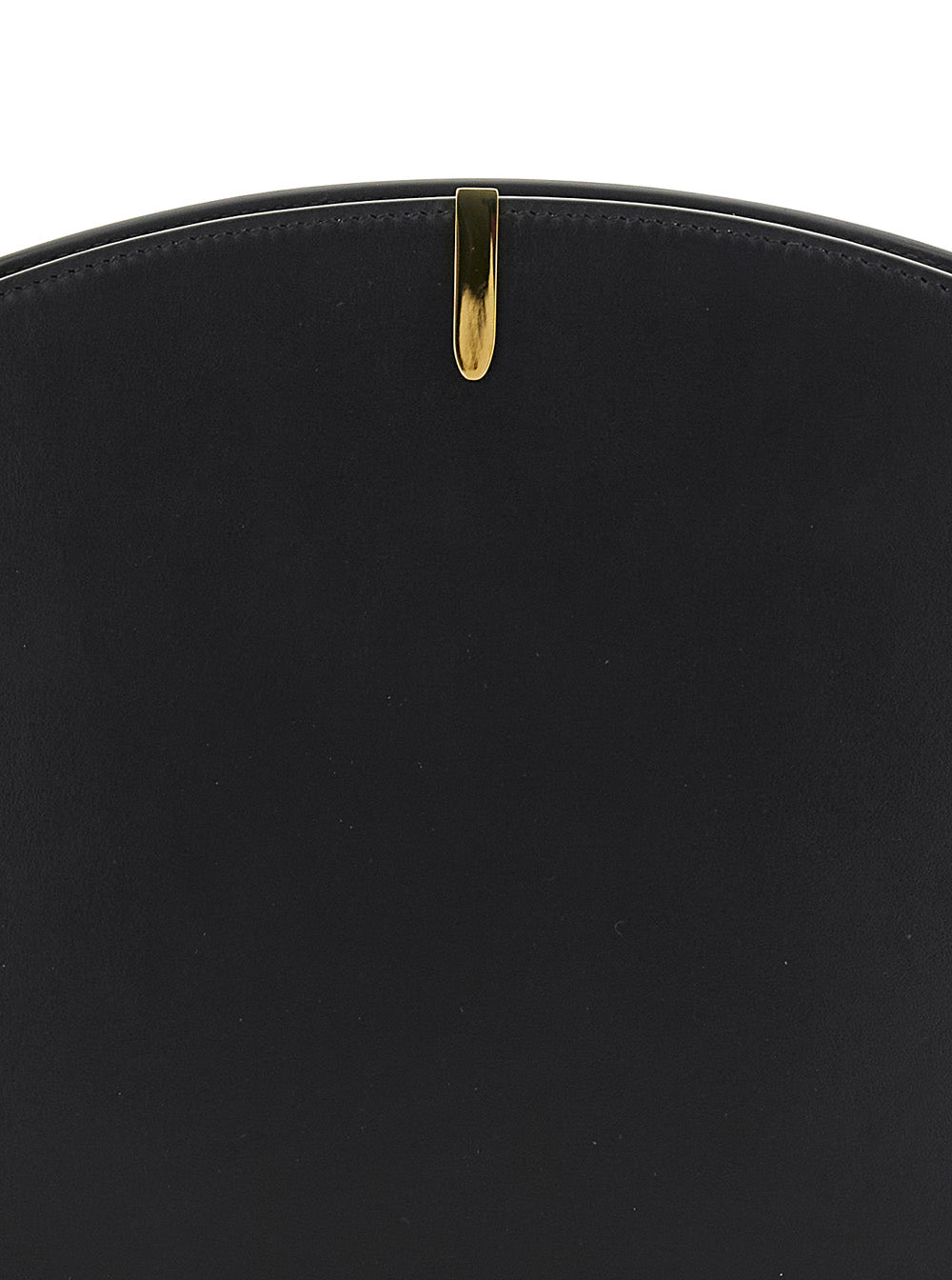 Savette Women 'Florence' Black Crossbody Bag With Magnetic Strap Closure In Leather Woman SANTONI