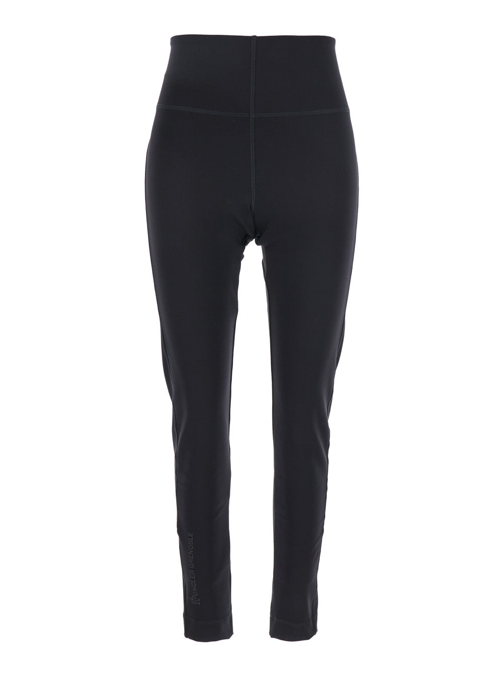 Moncler Grenoble Women Black Leggings With Back Pocket In Tech Fabric Woman MONCLER GRENOBLE