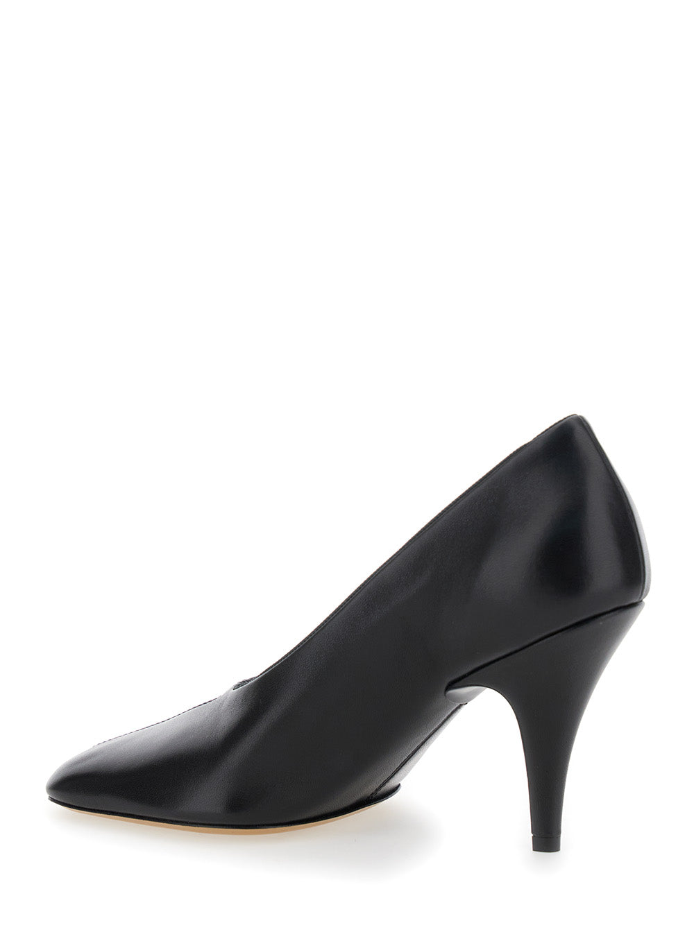 Phoebe Philo Women 'Soft 90' Black Décolleté With Square Toe And High Heel In Soft Leather Woman PHOEBE PHILO
