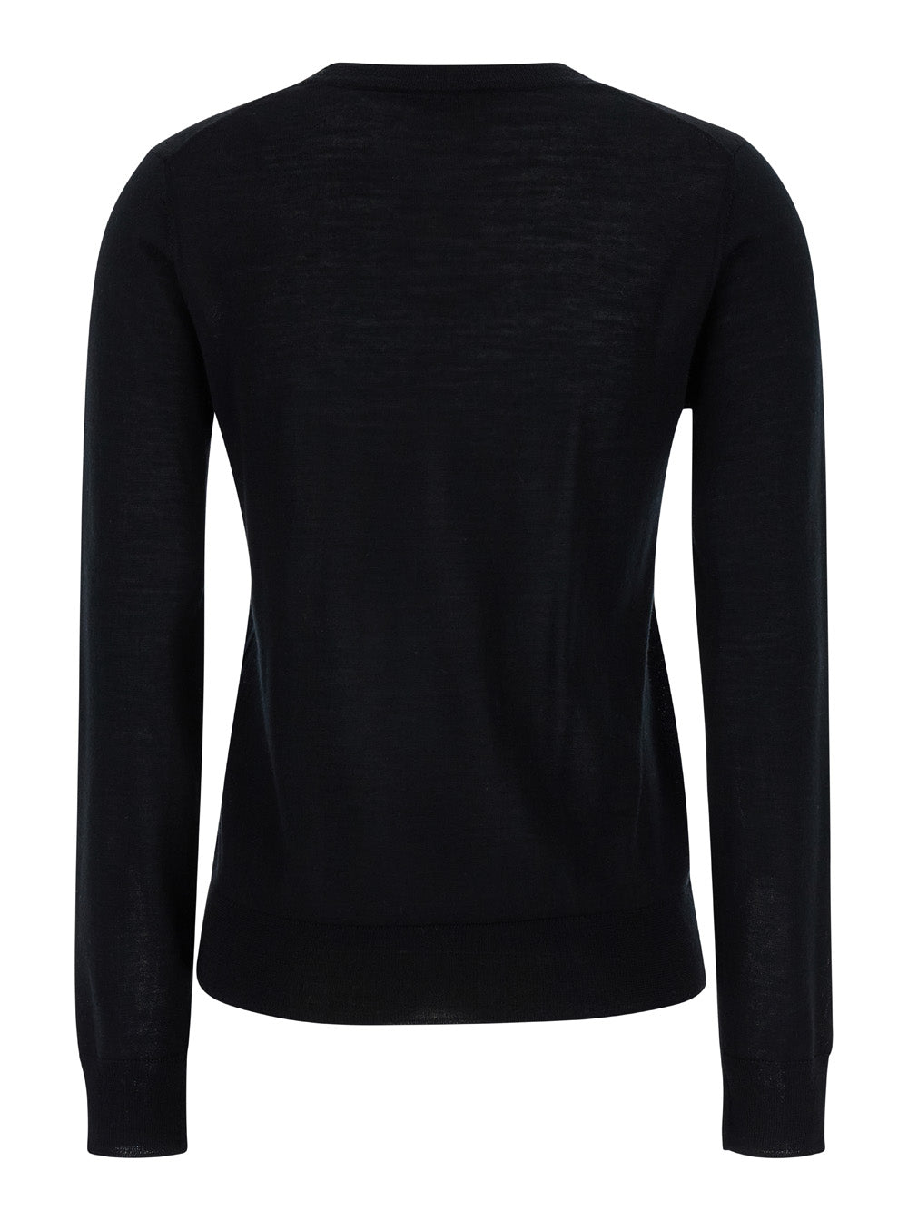 P.A.R.O.S.H. Women Black Crewneck Long Sleeve Sweater In Fabric Woman P.A.R.O.S.H.