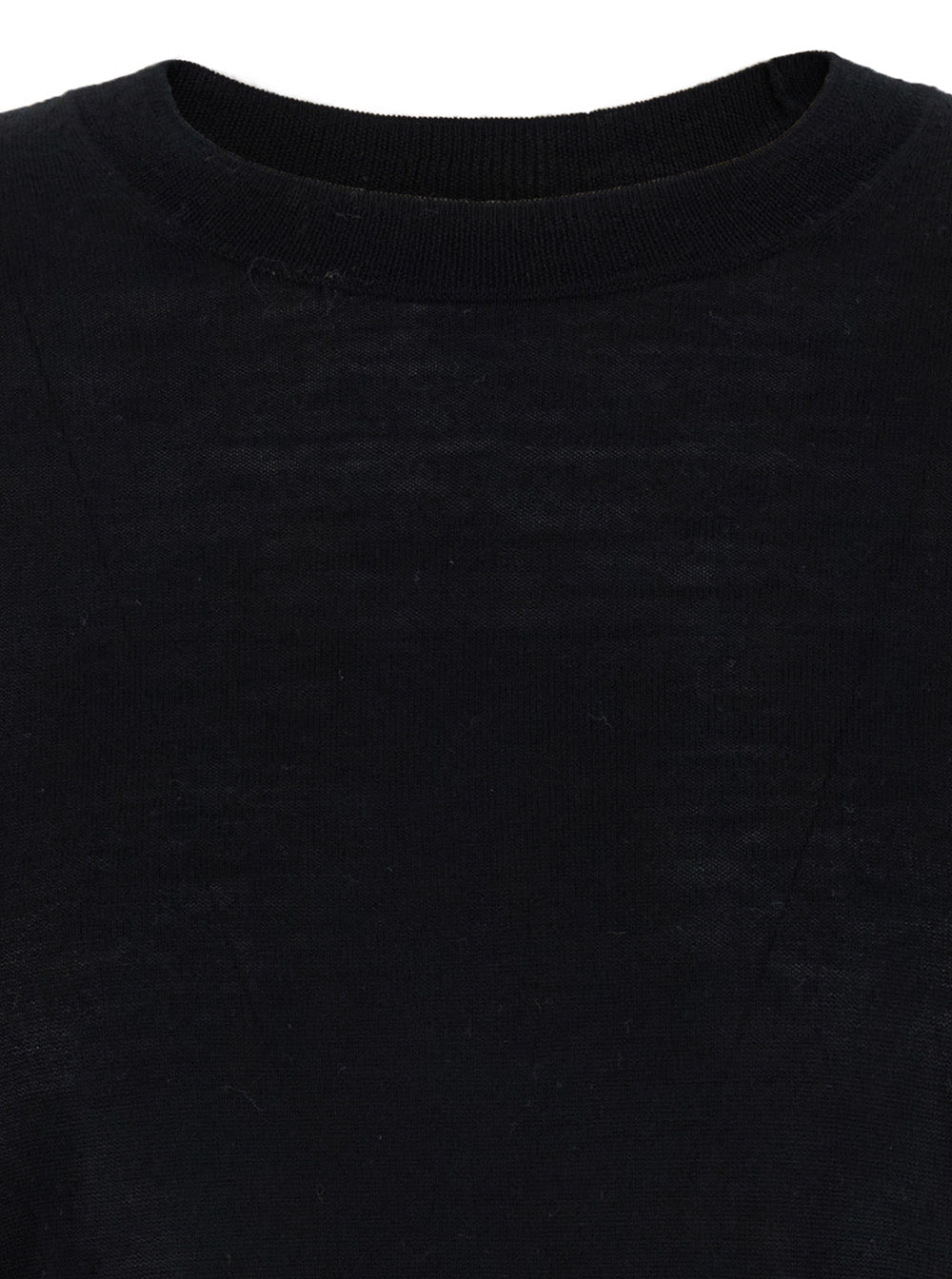 P.A.R.O.S.H. Women Black Crewneck Long Sleeve Sweater In Fabric Woman P.A.R.O.S.H.