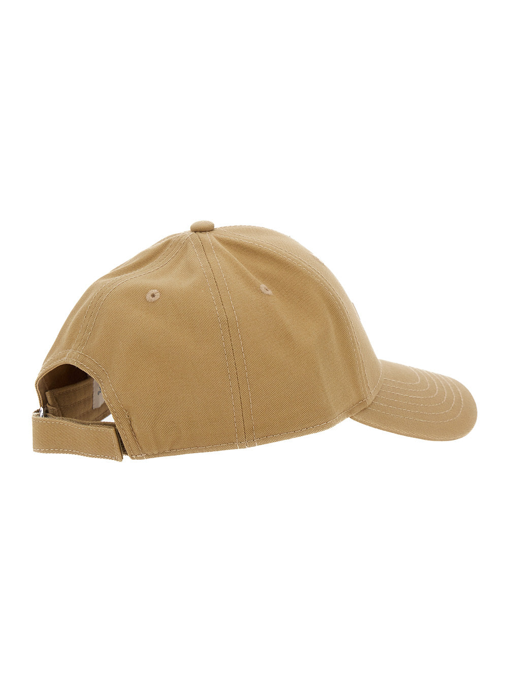 Moncler Women Beige Baseball Cap With Tone On Tone Logo Print In Cotton Woman MONCLER