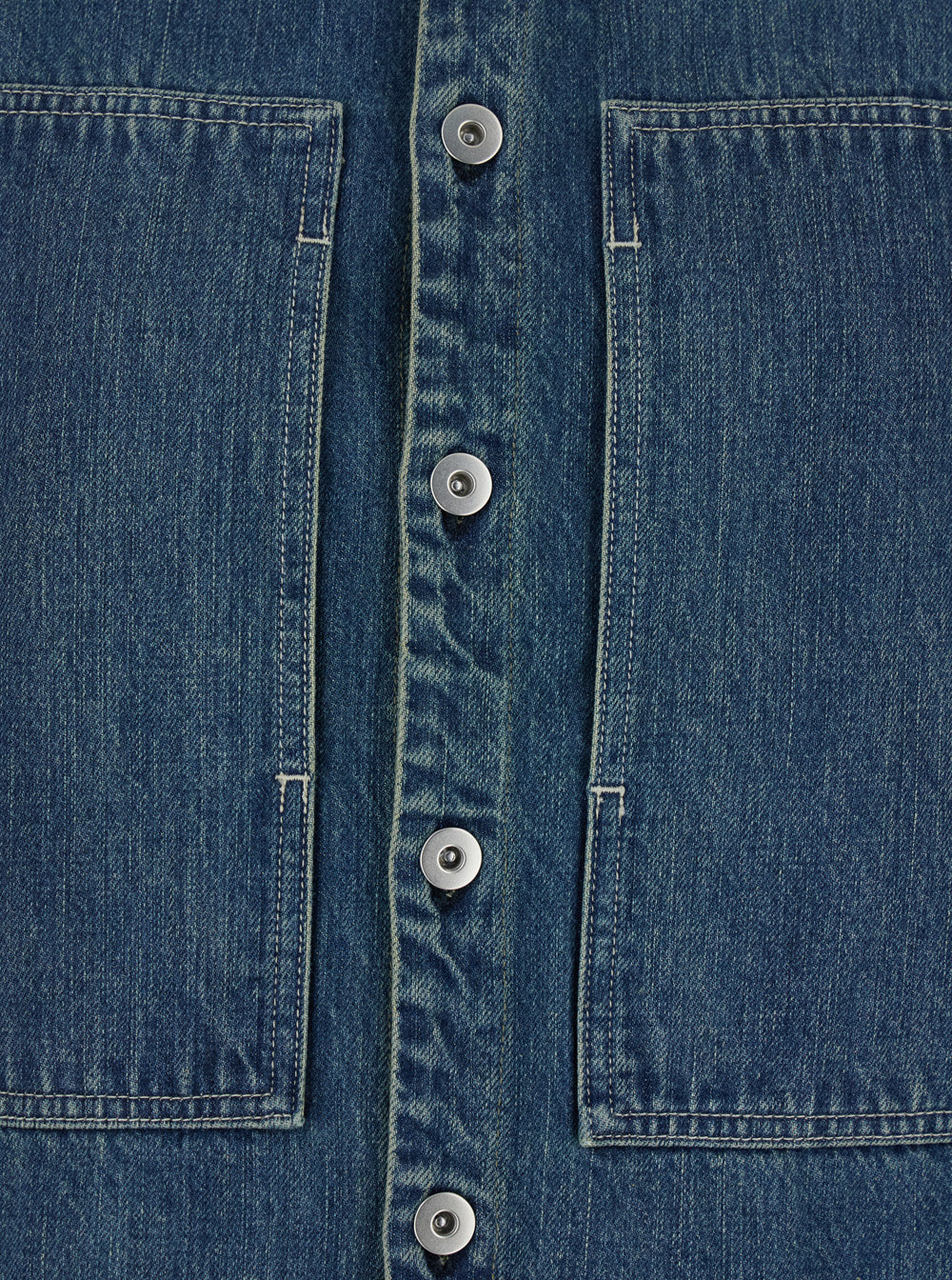 Jil Sander Women Blue Shirt With Classic Collar And Logo Patch On The Rear In Denim Woman JIL SANDER