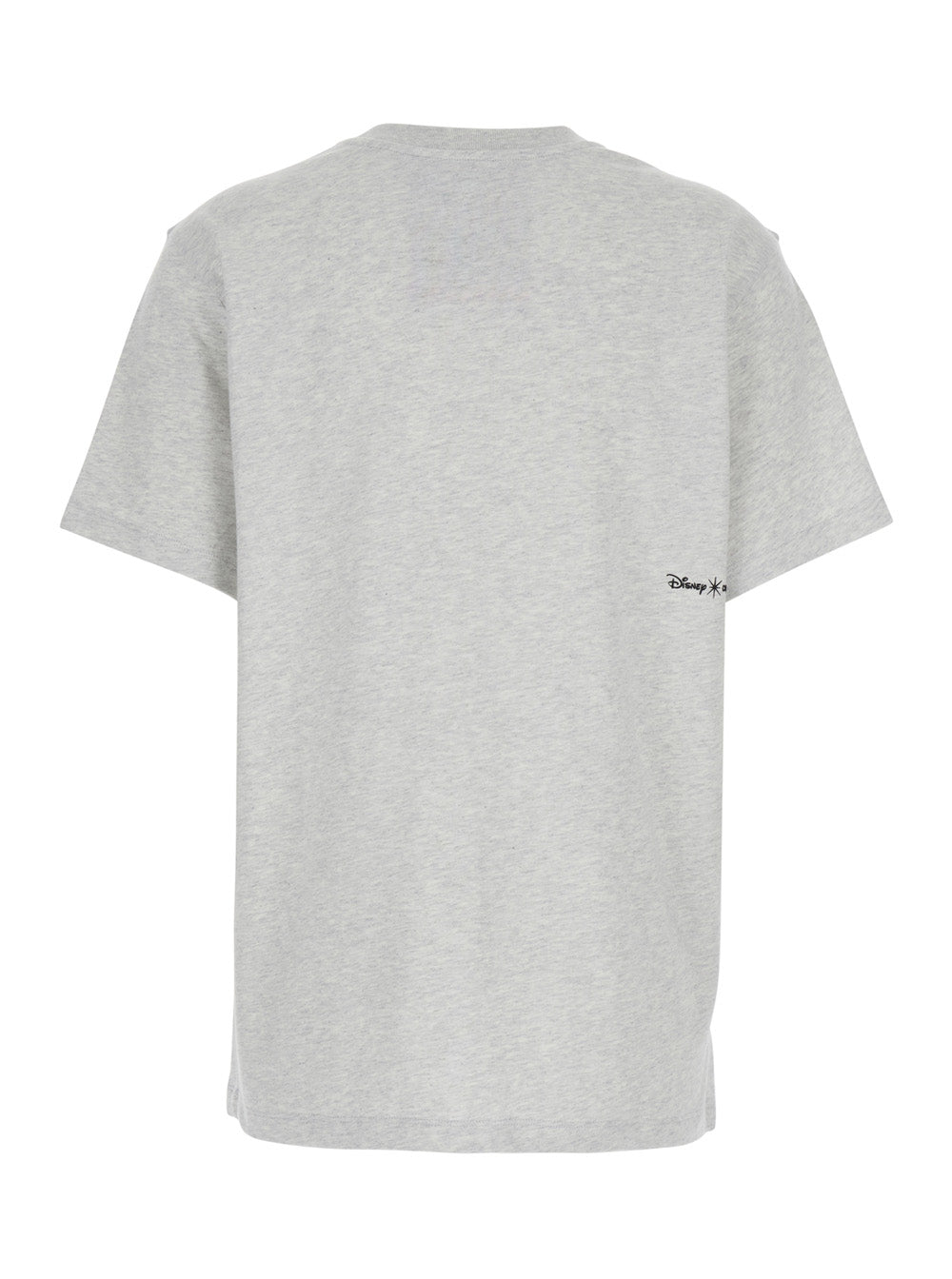 Coperni Women Grey Crew Neck T-Shirt With Front Print In Cotton Woman COPERNI