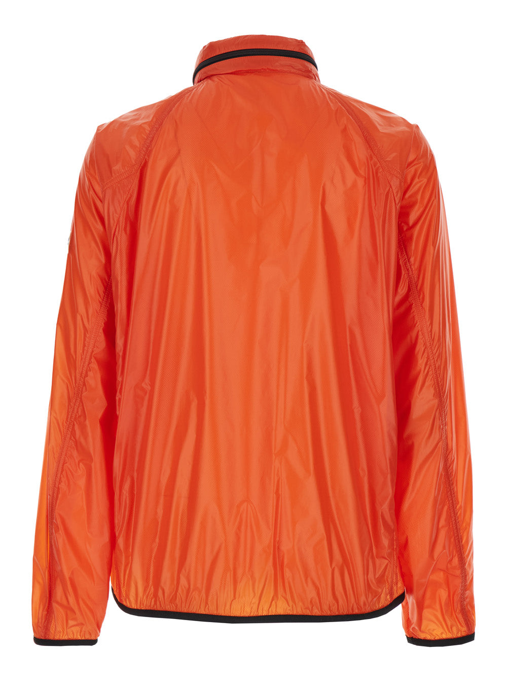Moncler Genius Men 'Anubis' Orange Jacket With Foldable Design And Iconic Logo Patch In Lightweight Nylon Man MONCLER GENIUS