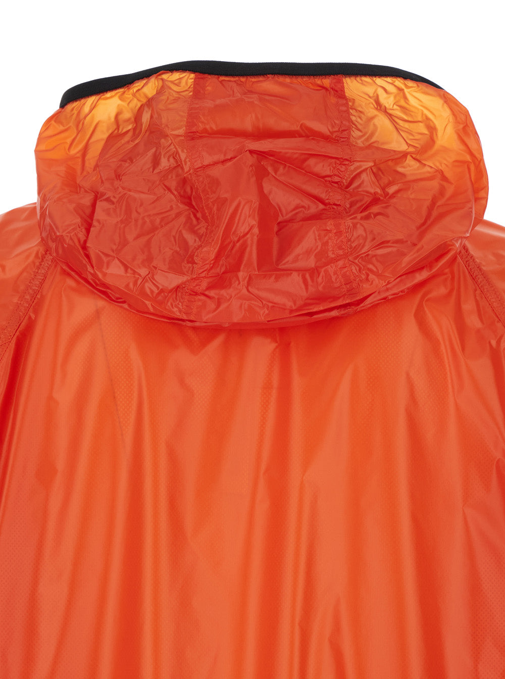 Moncler Genius Men 'Anubis' Orange Jacket With Foldable Design And Iconic Logo Patch In Lightweight Nylon Man MONCLER GENIUS