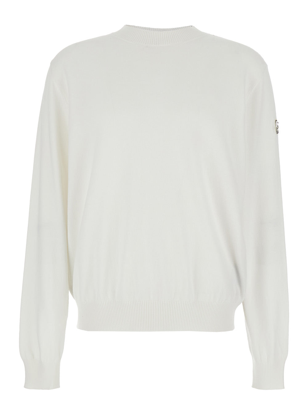 Moncler Genius Men Multicolor Crewneck Sweater With Logoed Motif With Car Print And Logo Patch In Cotton Man MONCLER GENIUS