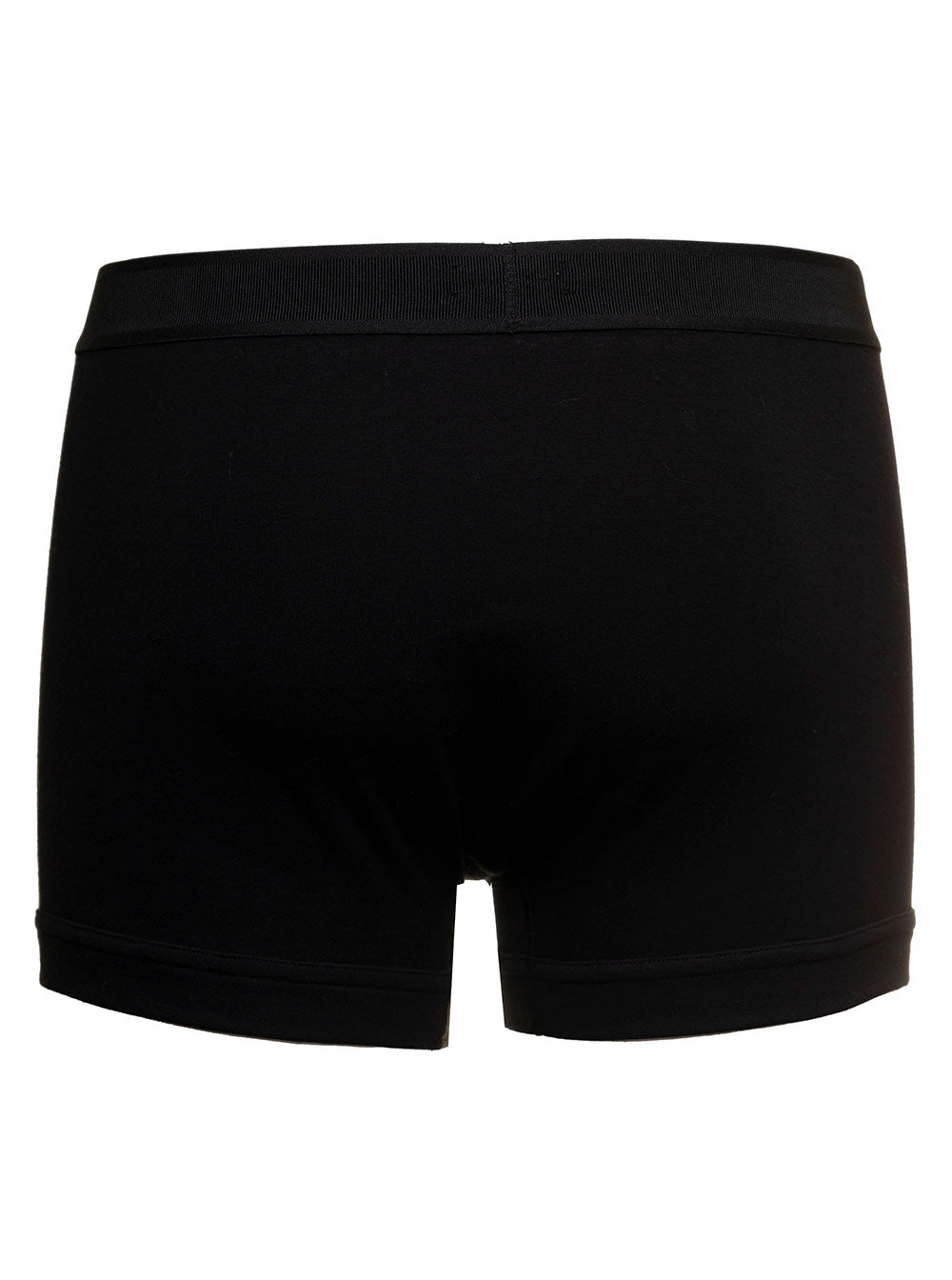 Tom Ford Men Black Cotton Boxer With Logo TOM FORD