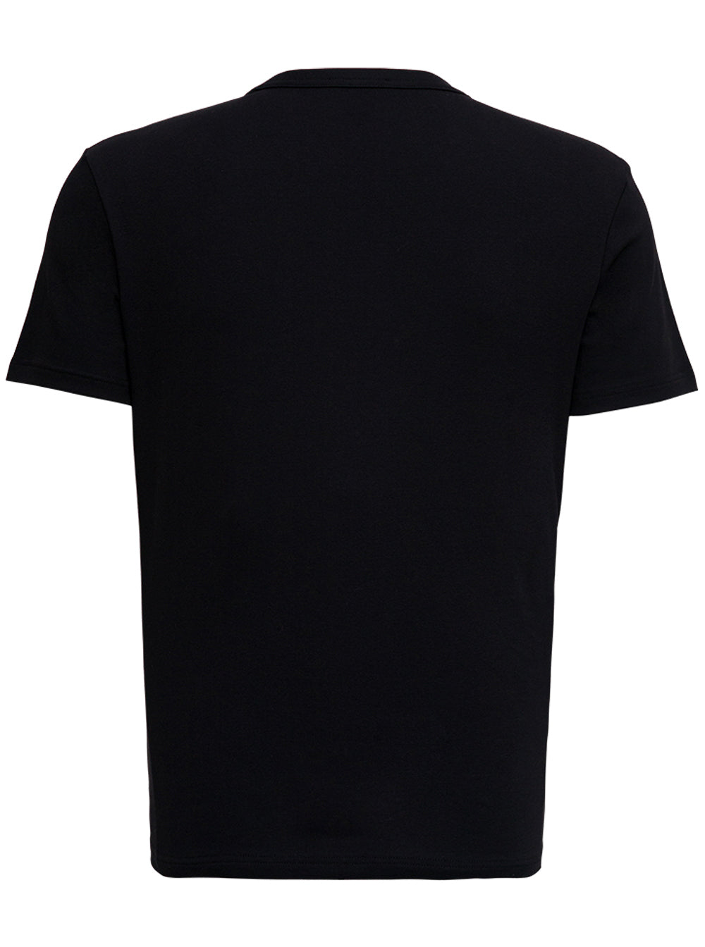 Tom Ford Men Black Crewneck T-Shirt In Cotton Man TOM FORD