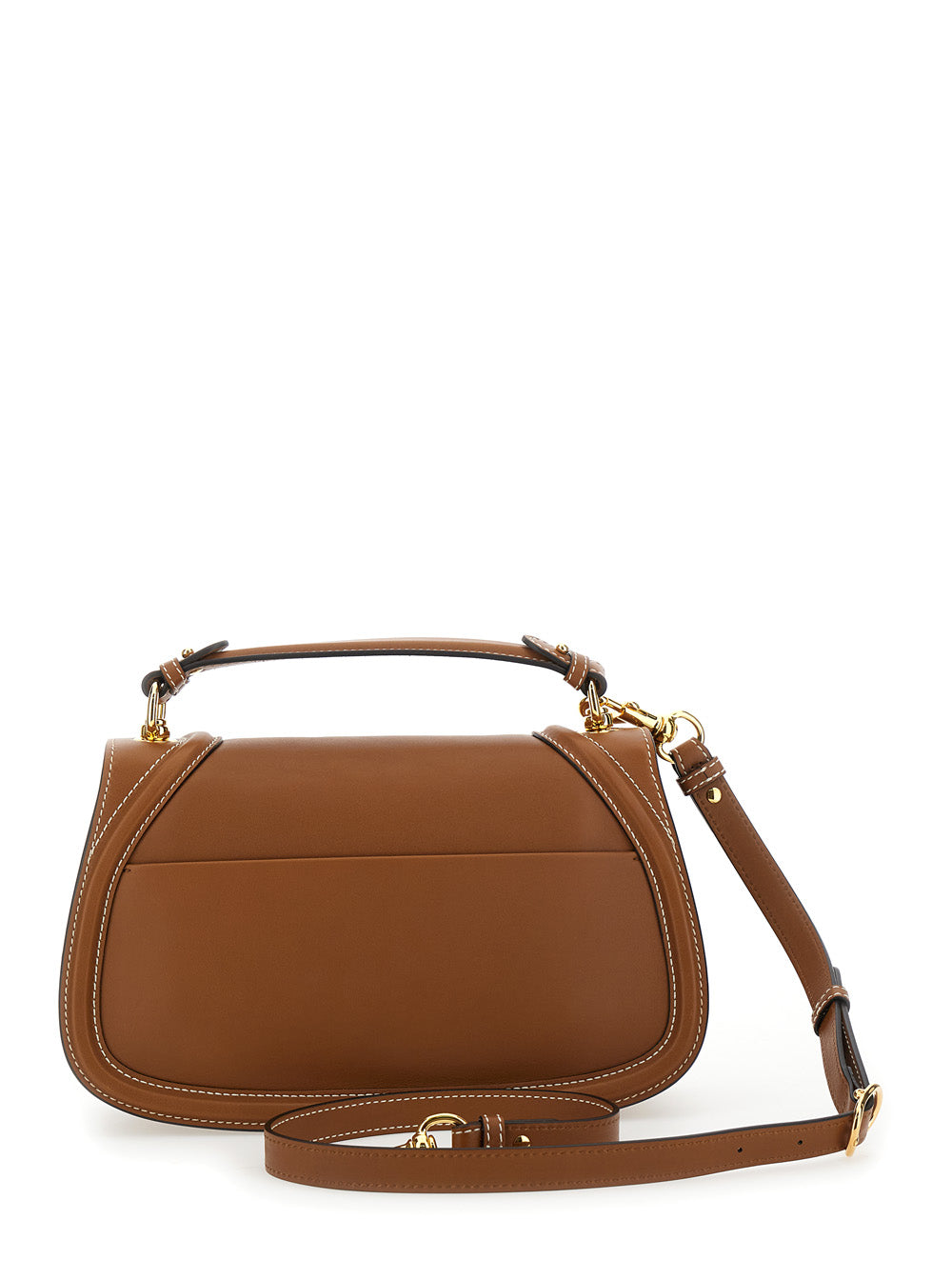 Gucci Women 'Blondie' Brown Handbag With Logo Detail On Front In Leather Woman GUCCI