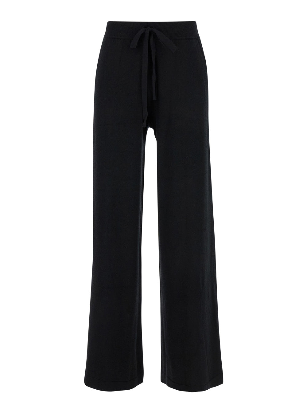 P.A.R.O.S.H. Women Black Relaxed Pants With Drawstring In Fabric Woman P.A.R.O.S.H.
