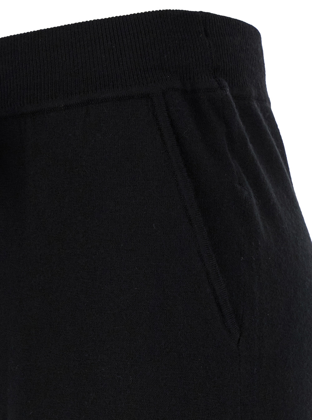 P.A.R.O.S.H. Women Black Relaxed Pants With Drawstring In Fabric Woman P.A.R.O.S.H.