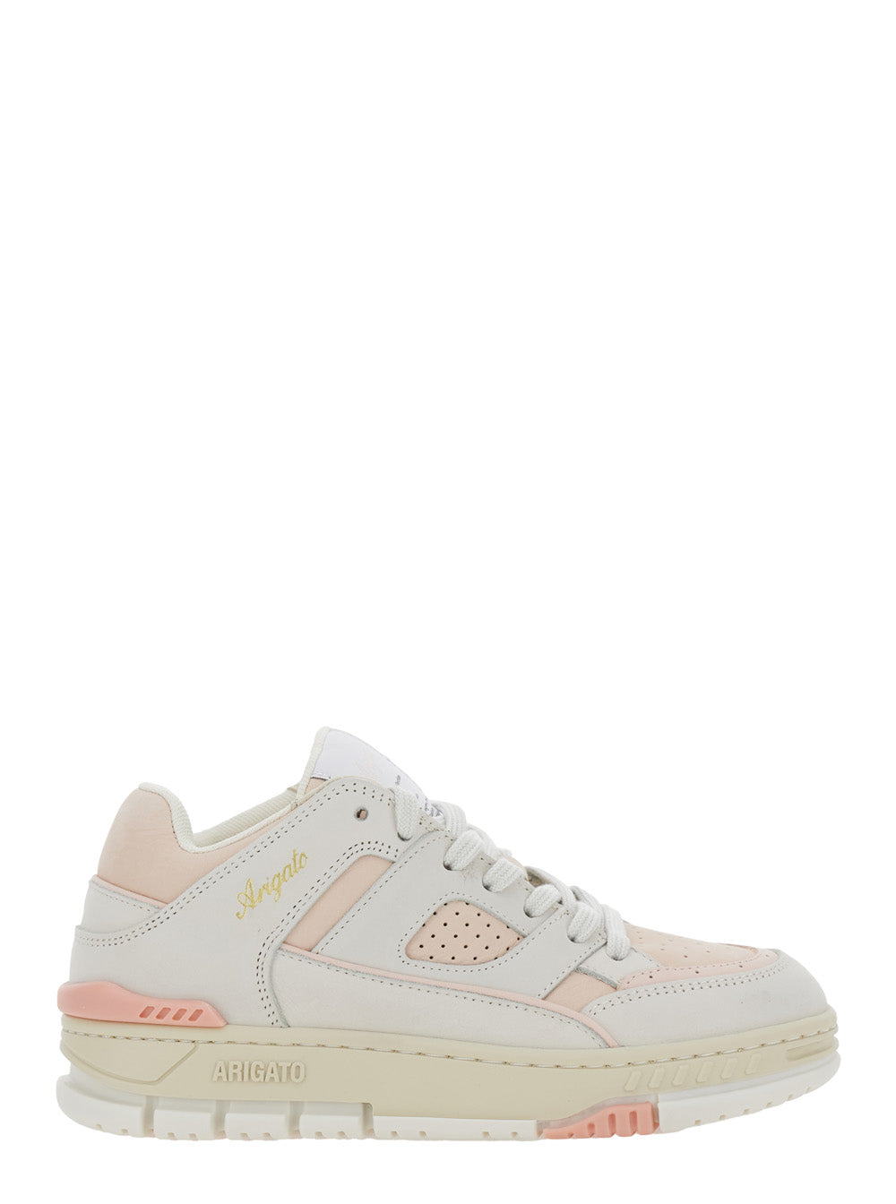 Axel Arigato Women 'Area Lo' Pink Low Top Sneakers With Logo Patch On The Tongue And Chunky Sole In Leather Woman AXEL ARIGATO