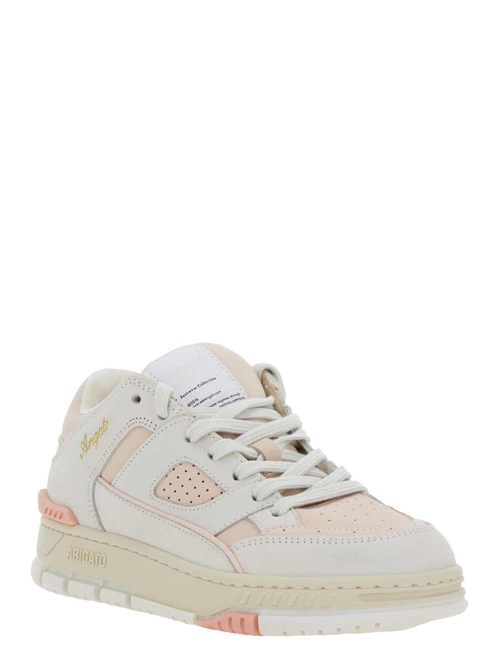 Axel Arigato Women 'Area Lo' Pink Low Top Sneakers With Logo Patch On The Tongue And Chunky Sole In Leather Woman AXEL ARIGATO