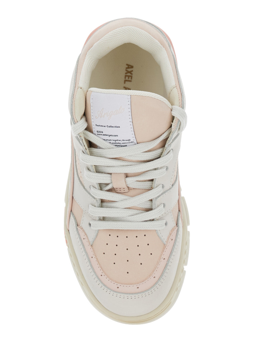 Axel Arigato Women 'Area Lo' Pink Low Top Sneakers With Logo Patch On The Tongue And Chunky Sole In Leather Woman AXEL ARIGATO