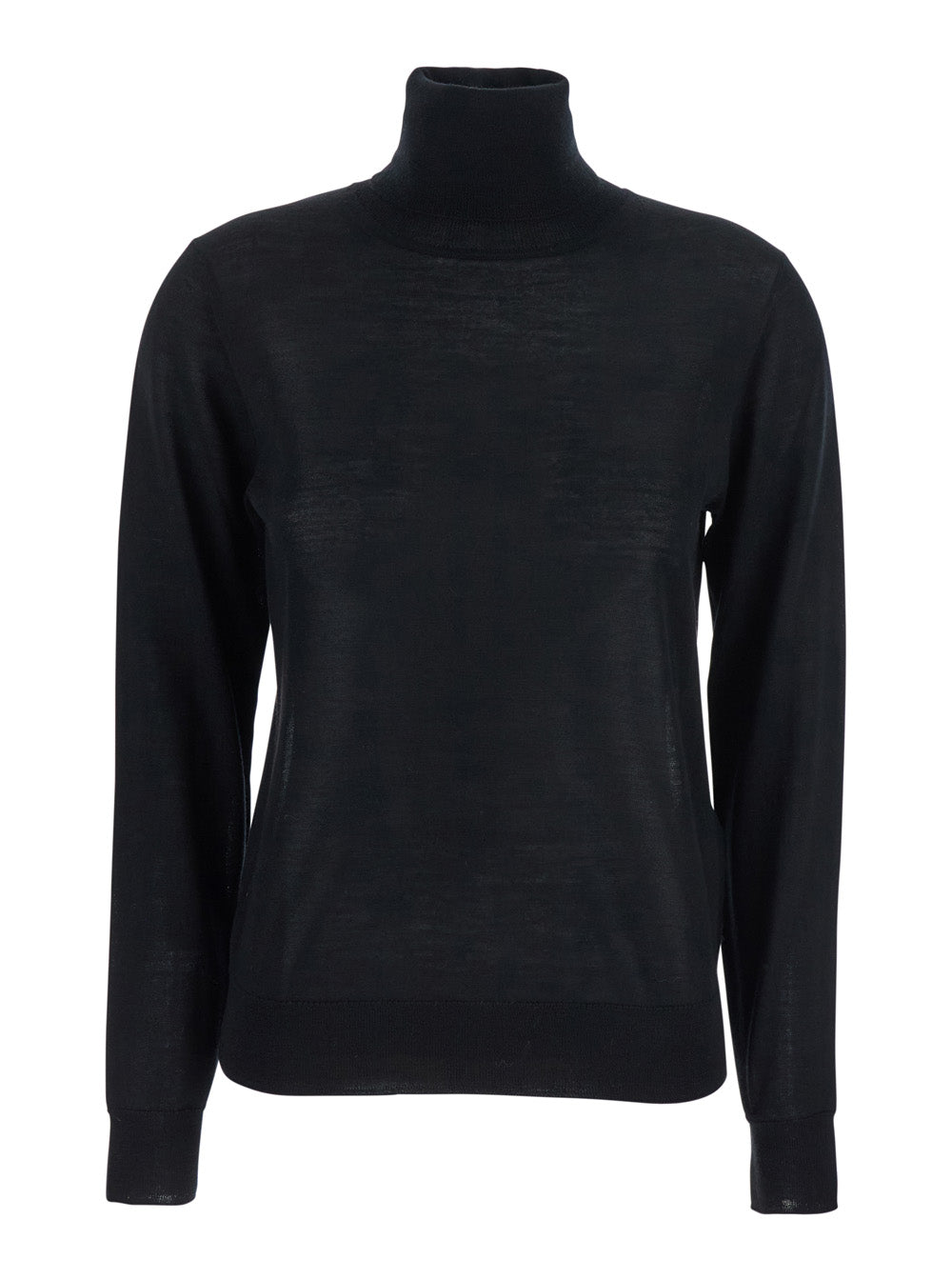P.A.R.O.S.H. Women Black Turtleneck Sweater In Wool Blend Woman P.A.R.O.S.H.