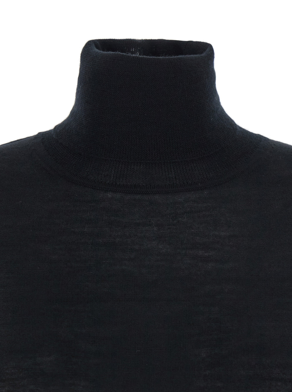 P.A.R.O.S.H. Women Black Turtleneck Sweater In Wool Blend Woman P.A.R.O.S.H.